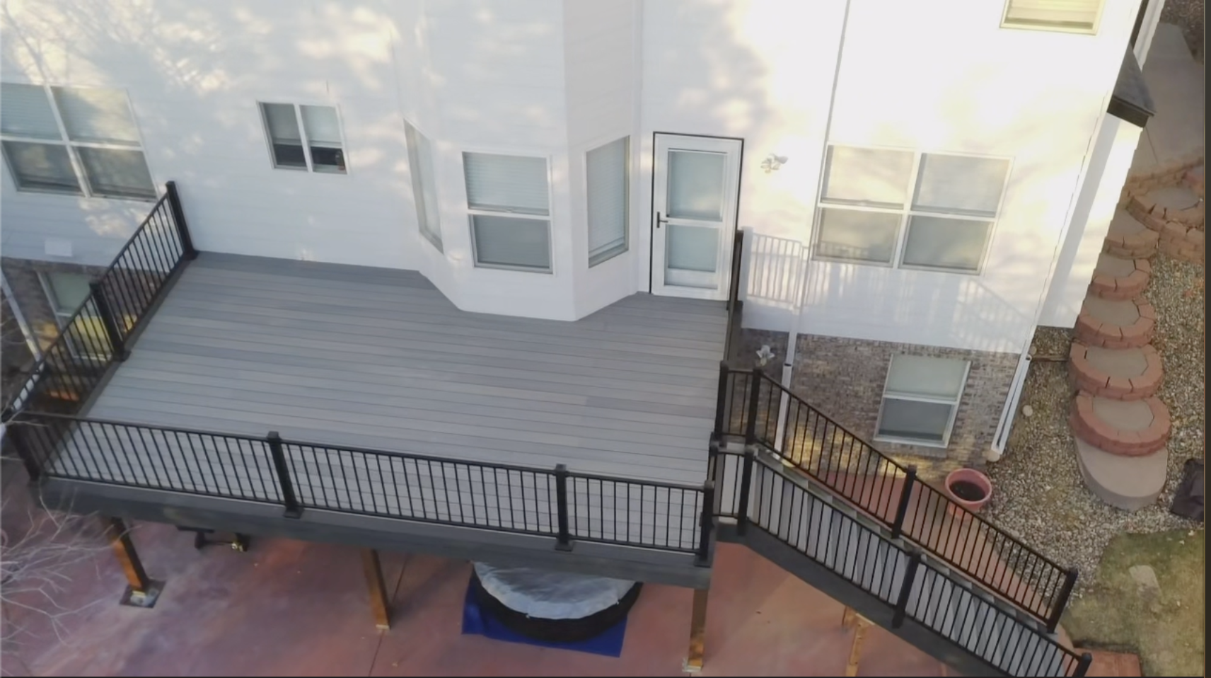 Fiberon Composite Decking, Steel Railing Fortress, Picture Frame Border, Parker CO, New Deck, Deck Replacement