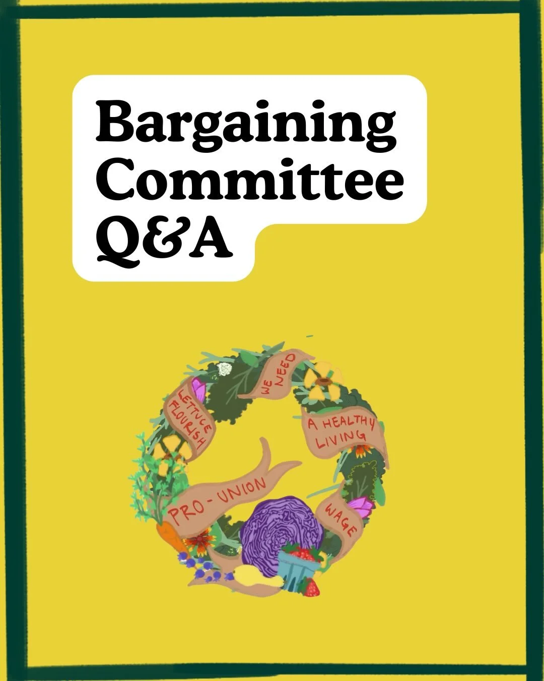 Nominate yourself or your co-workers today by either filling out the digital nomination form or nominating someone on the sign-up sheet in each of the break rooms! We will host bargaining committee elections next week :)