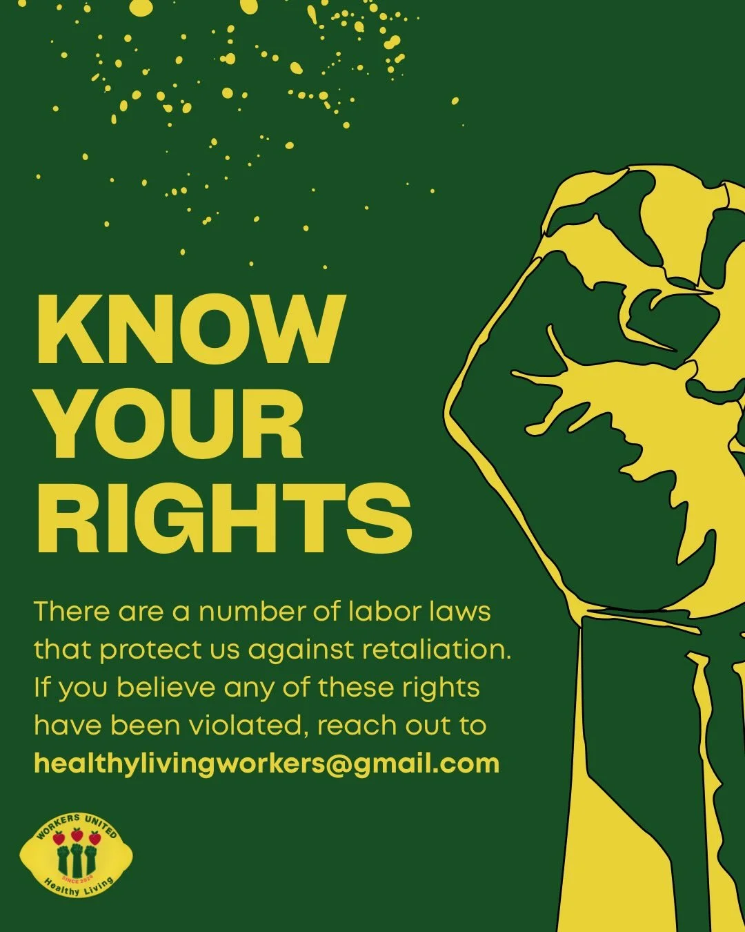 Know your rights!