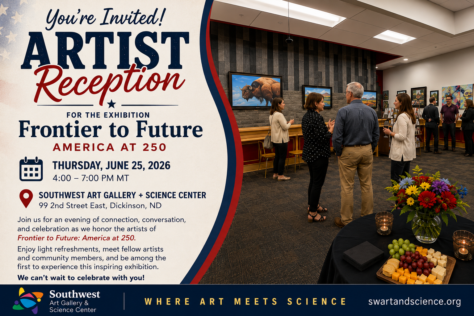 Artist Reception | Frontier to Future America at 250 Art Exhibition 