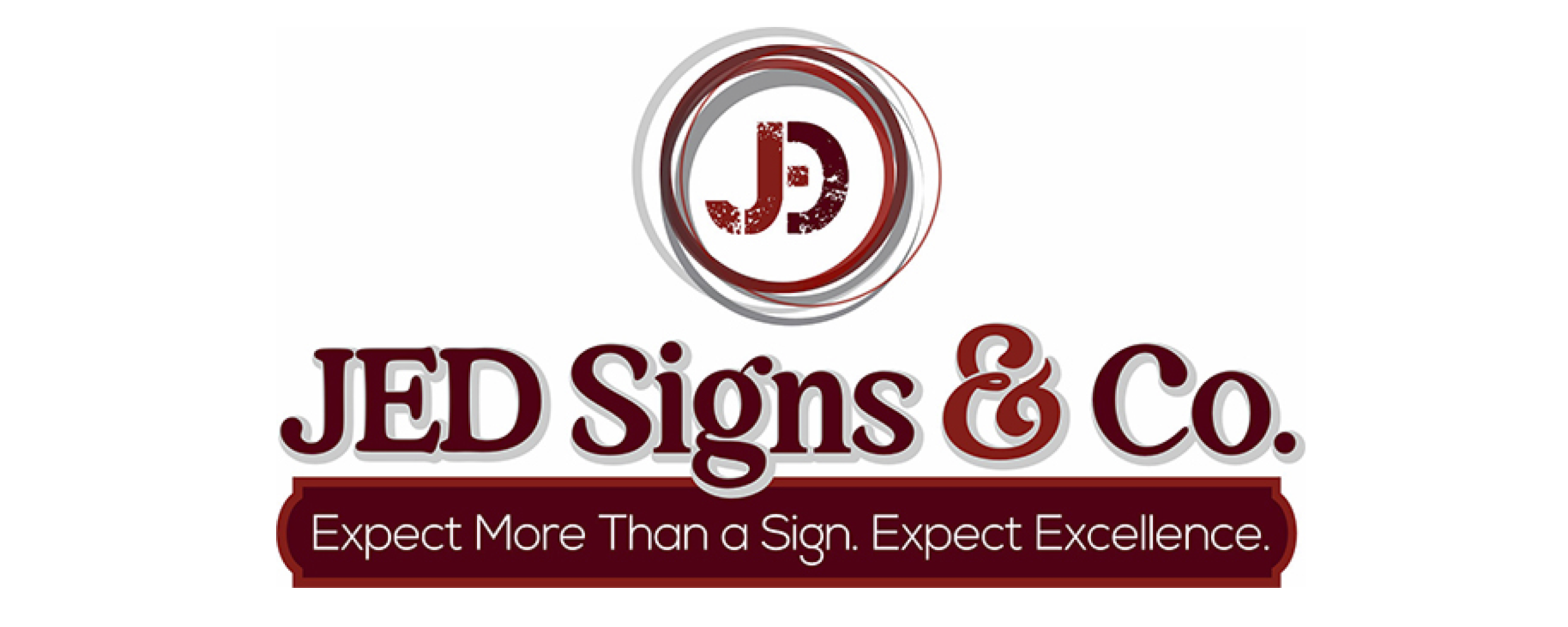JED Signs & Design Co sign manufacturing company logo a client of Driscoll Media Group