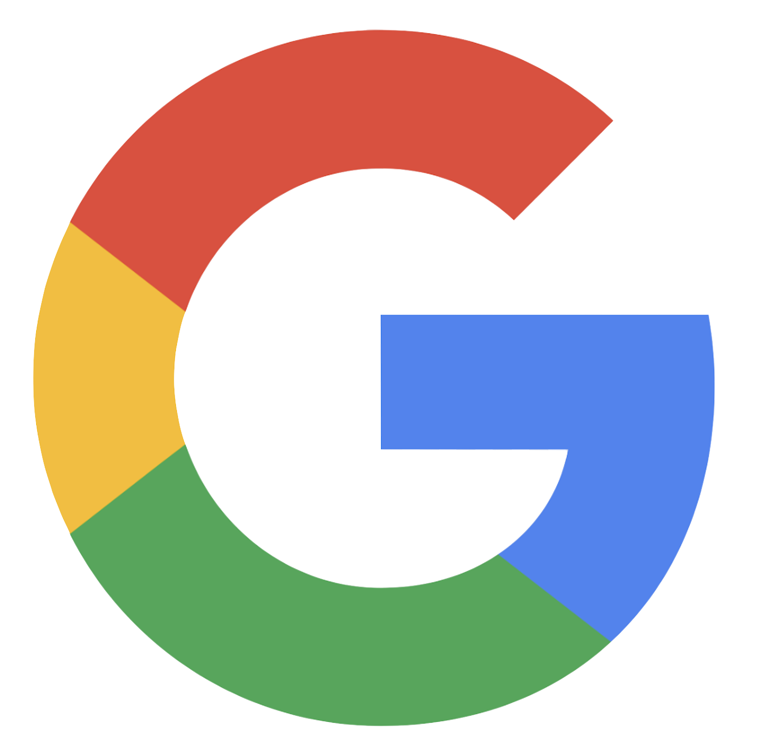 google logo representing a five star customer rating on google reviews