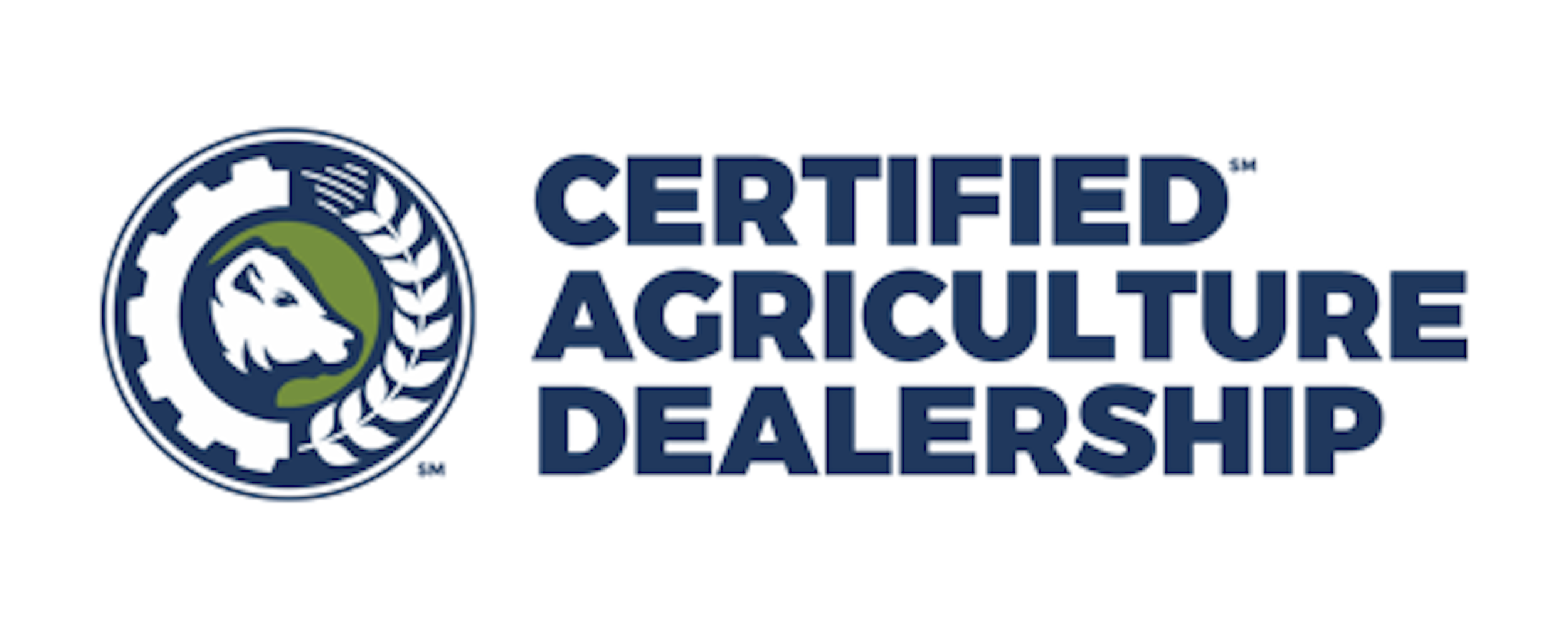 Certified Agriculture Dealership Program an automotive and online retail company logo a client of Driscoll Media Group