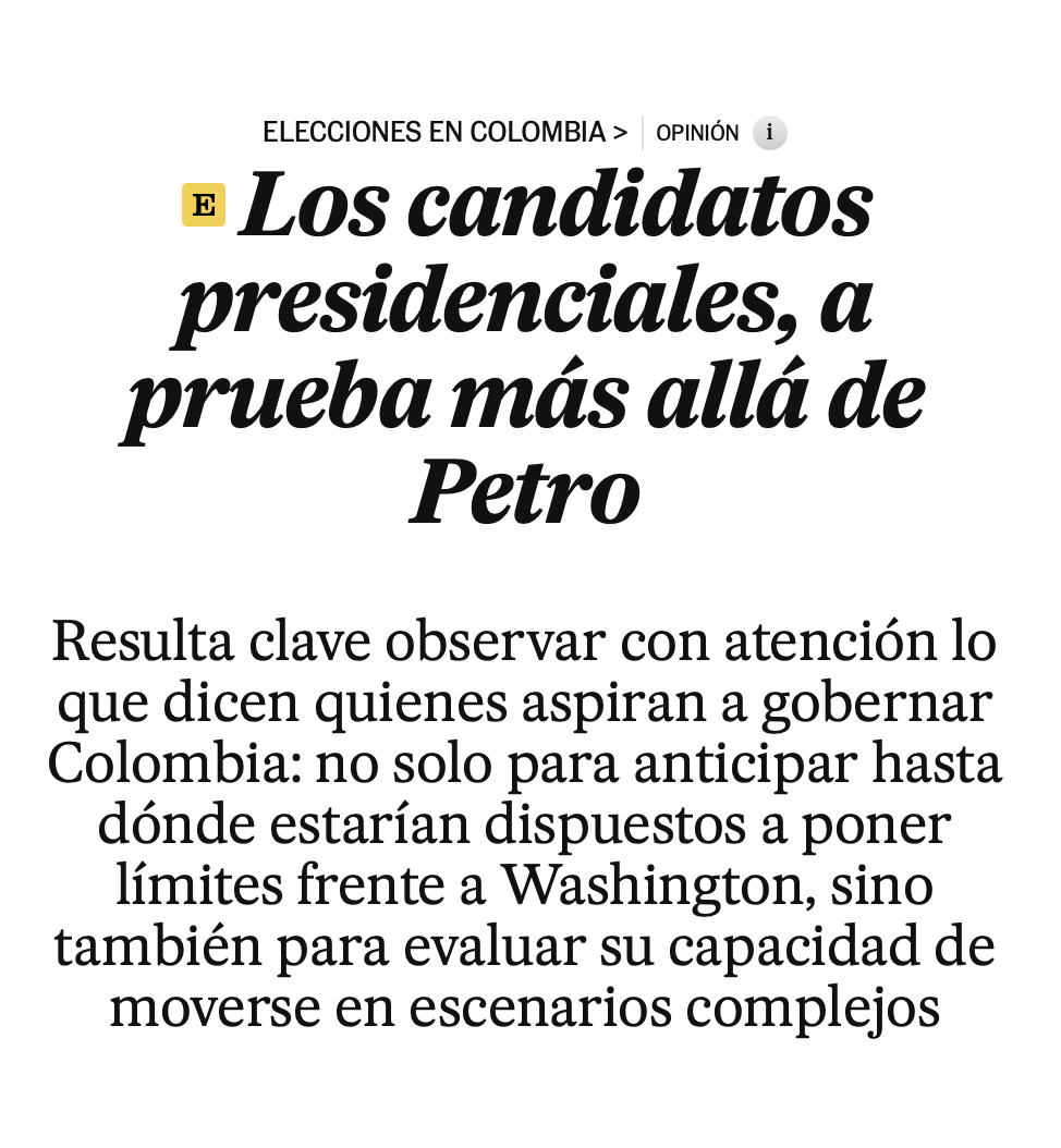 Elecciones Colombia