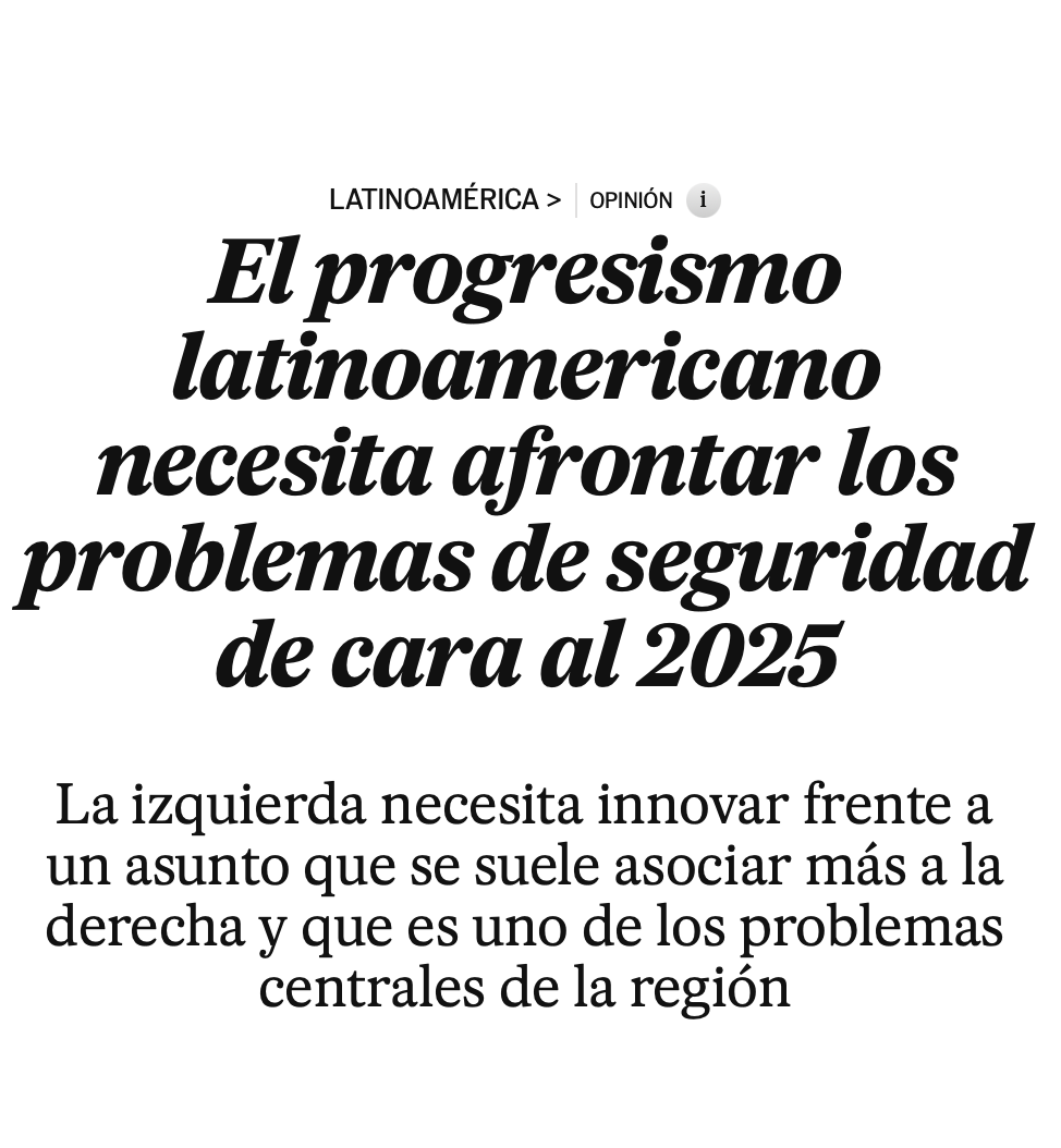Seguiridad América Latina
