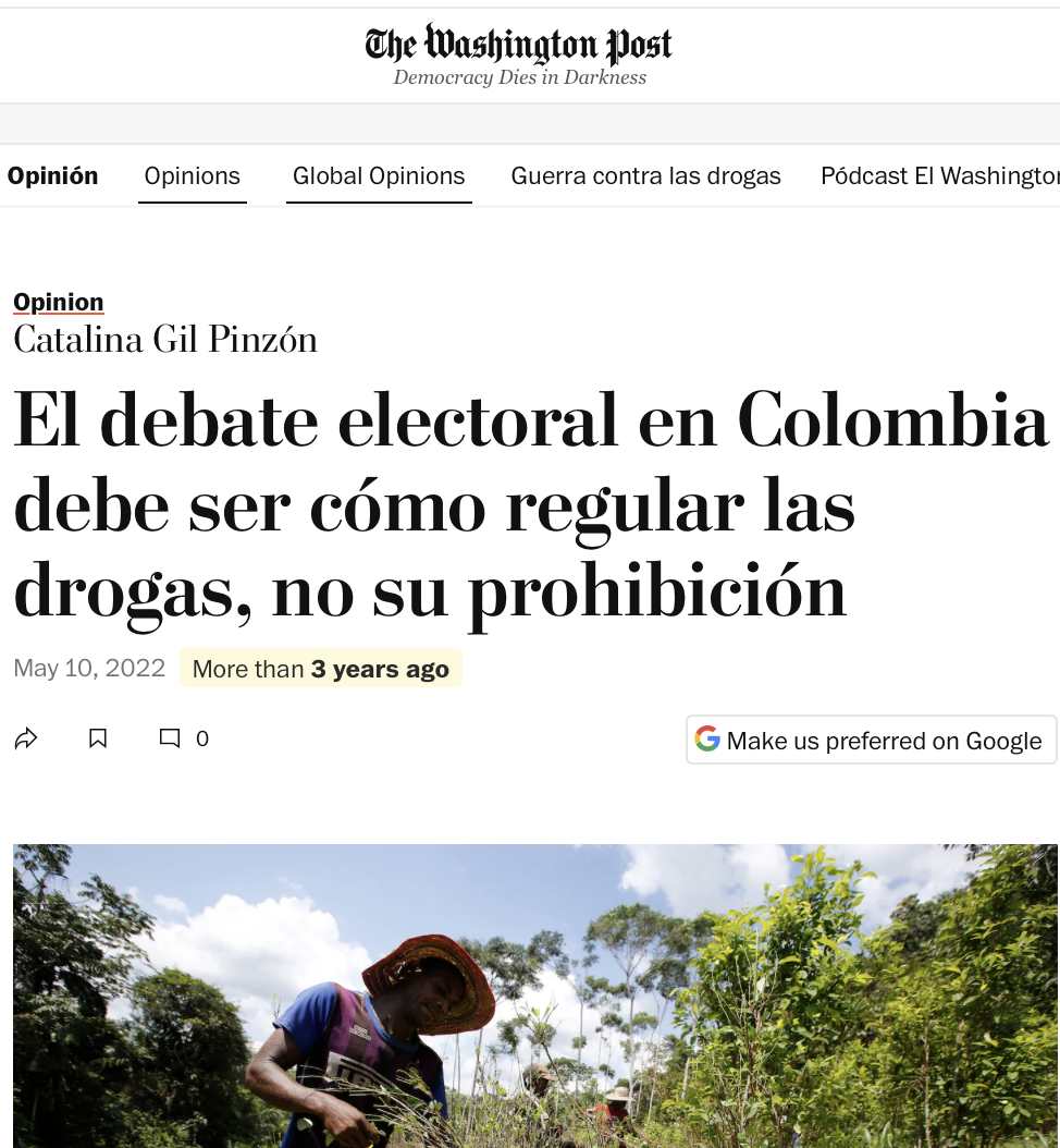Drogas Colombia