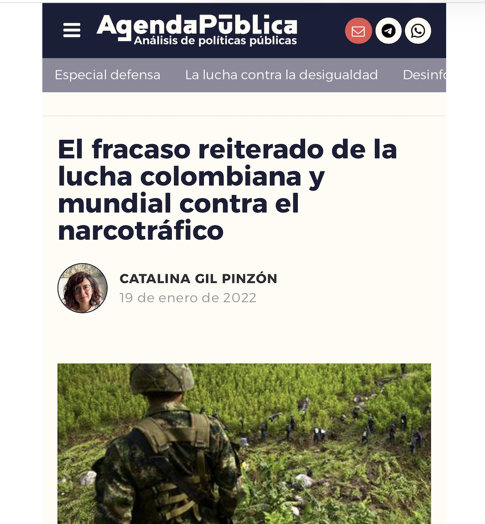 Narcotráfico Colombia