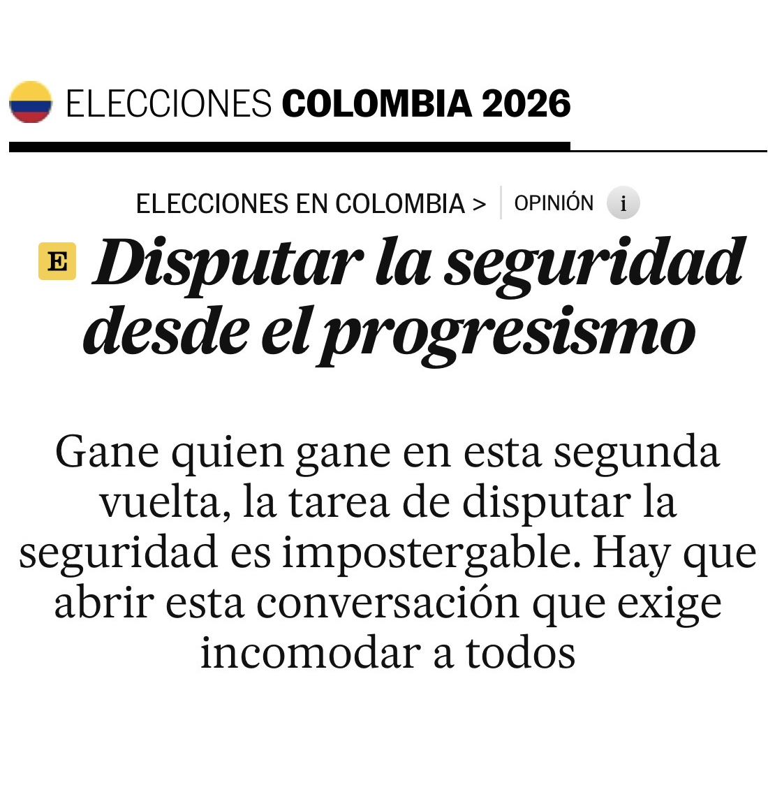Security, seguridad, dispute, rethinkg, Latin America, Abelardo, Colombia, progresismo, izquierda, Catalina Gil Pinzón