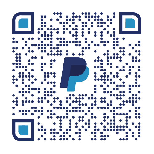 PayPal QR code.