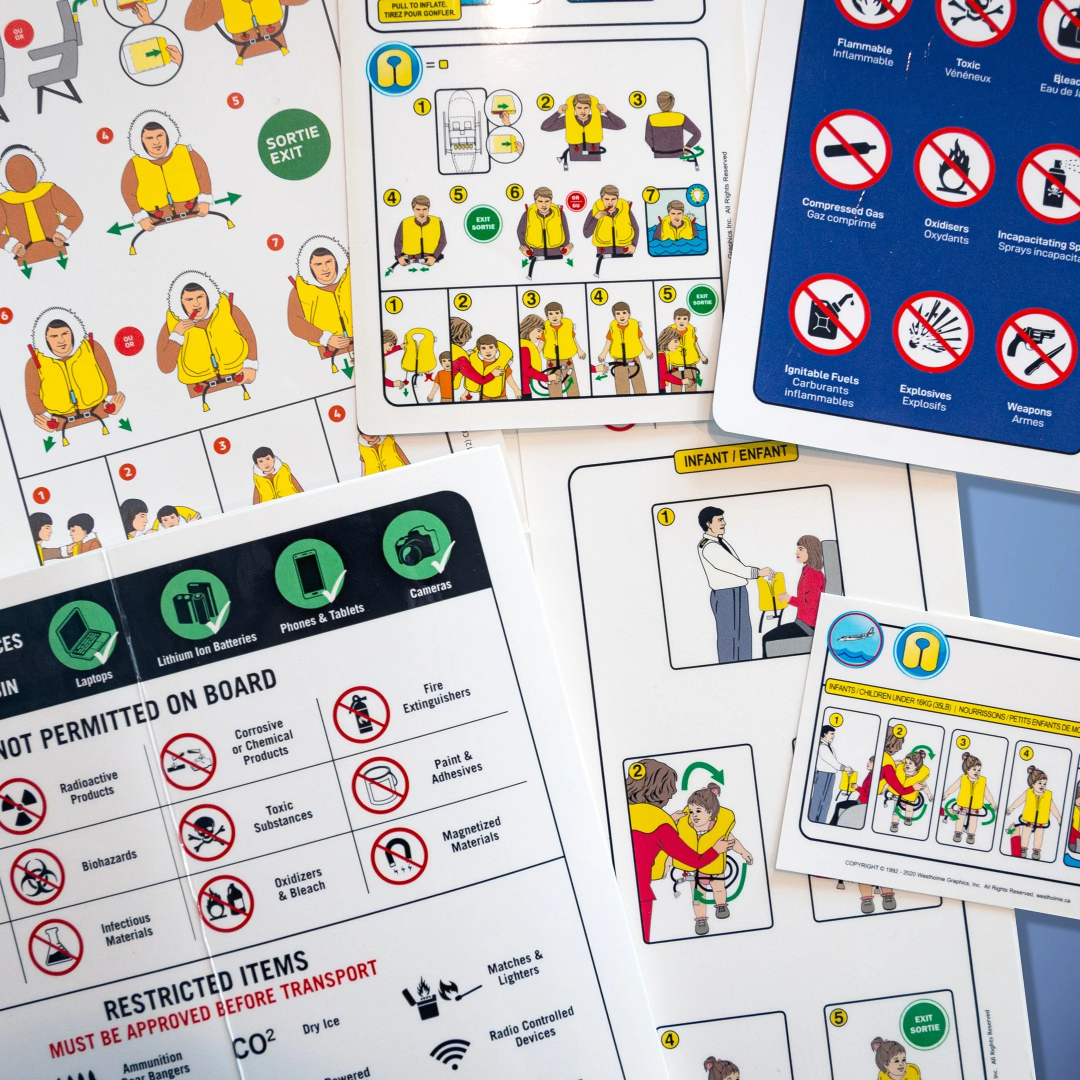 Safety Card Inserts