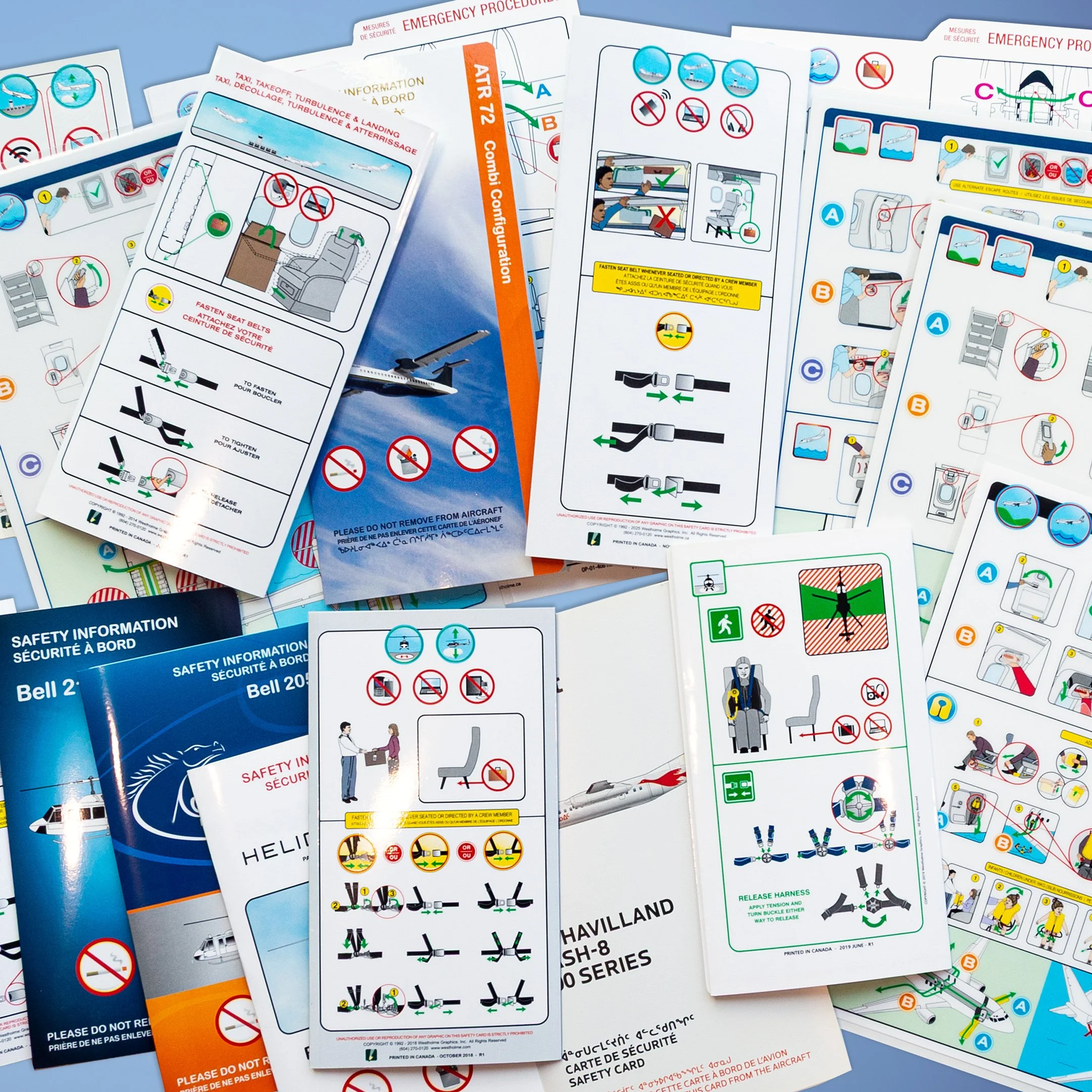 Passenger Safety Cards