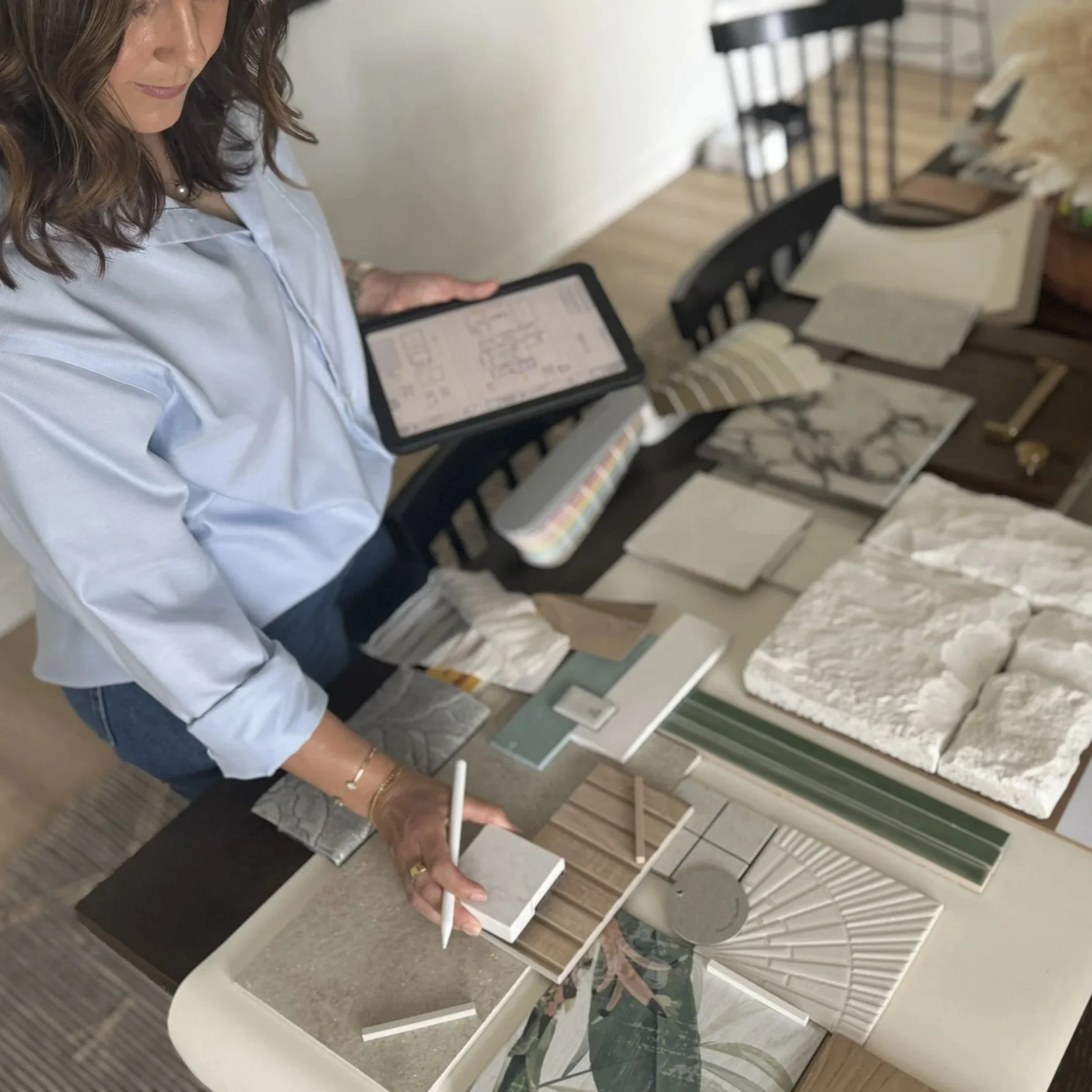 design process, e-design- luxury residential, interior design