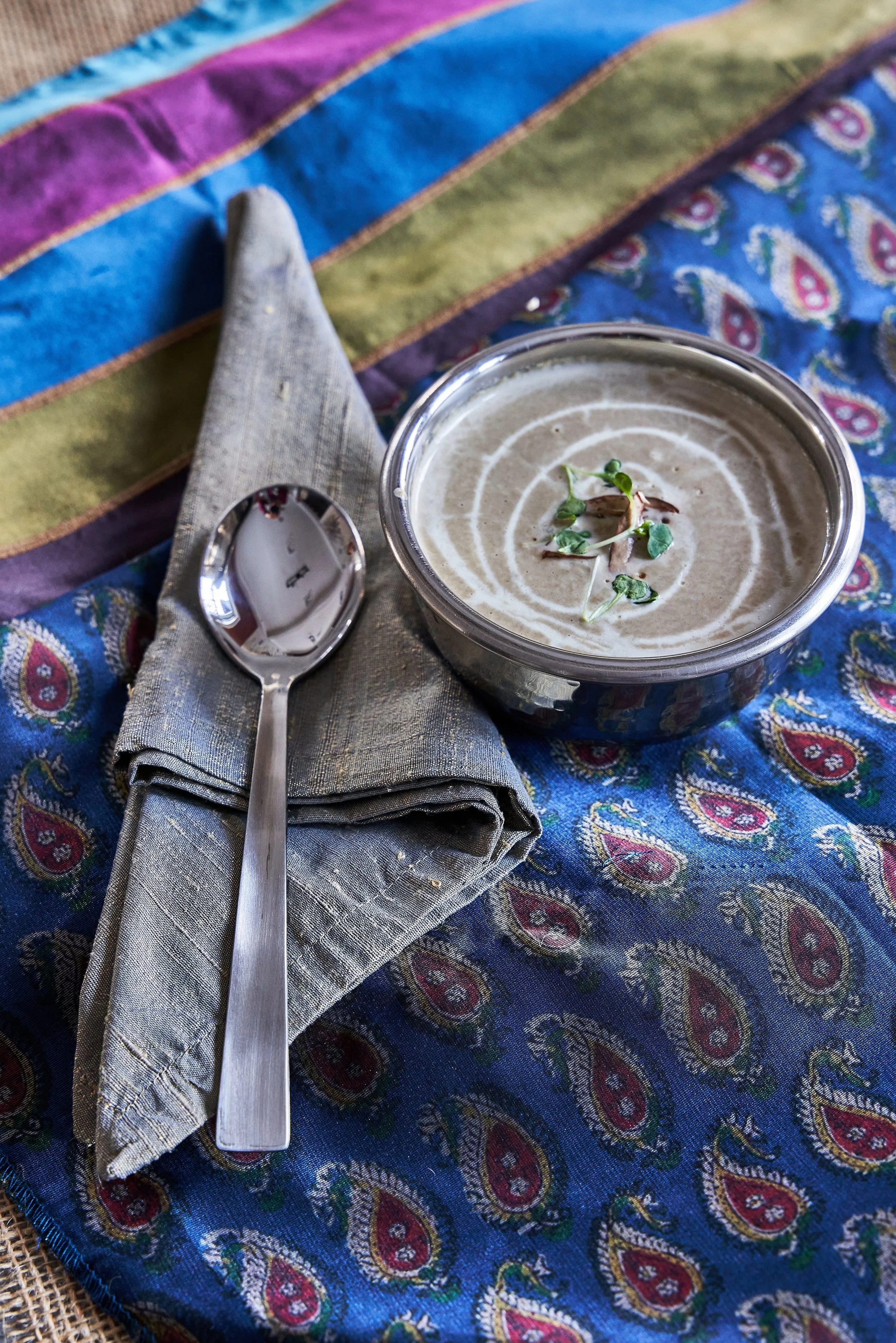 Garlic Mushroom Soup