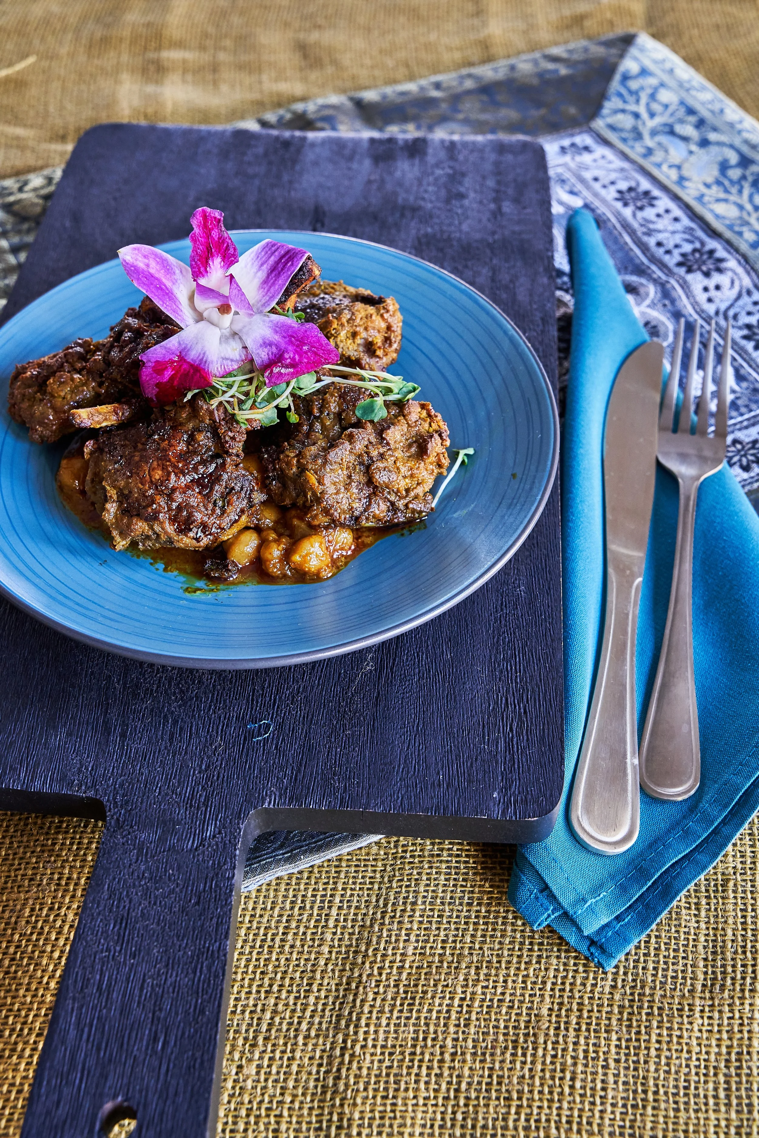Coffee Lamb Chops