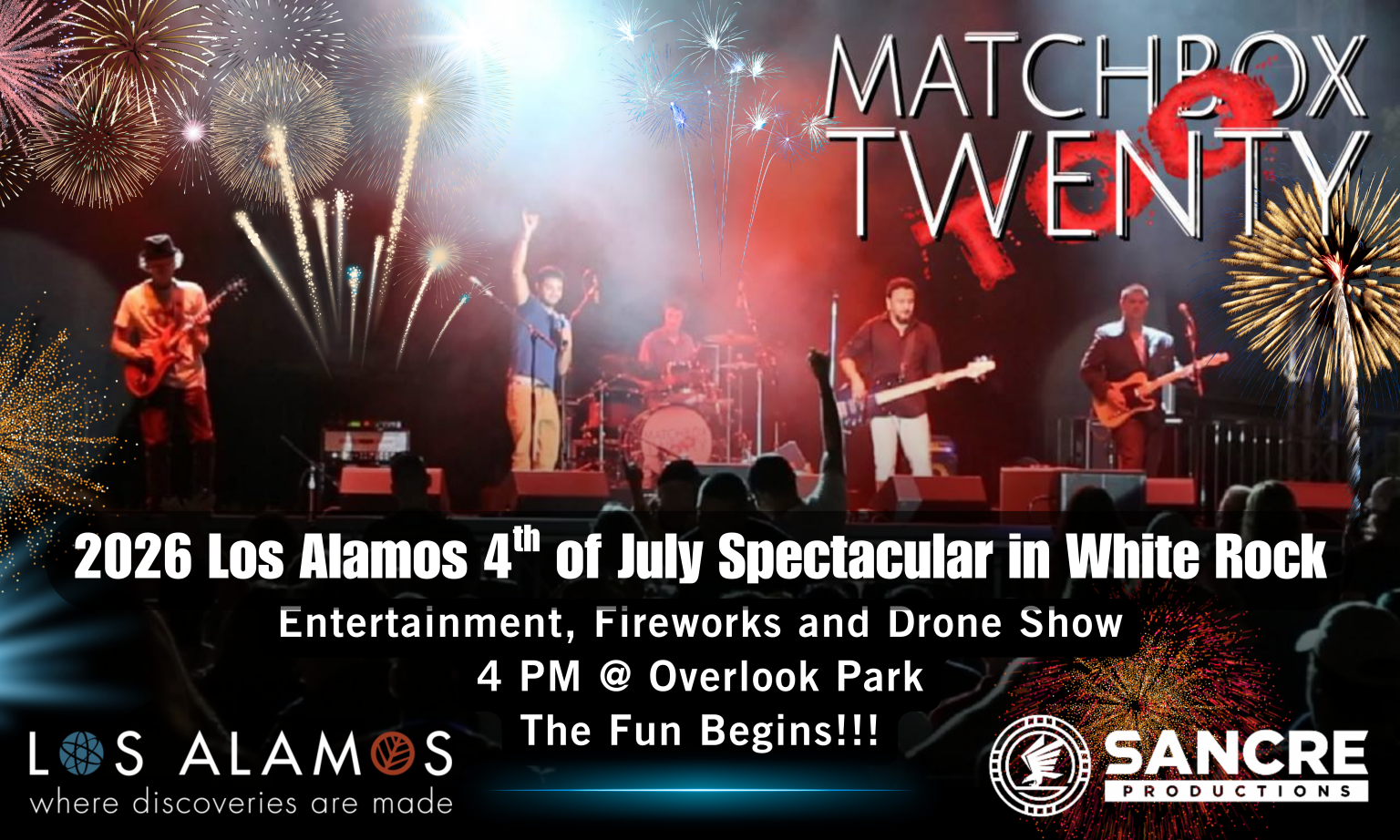 2026 Los Alamos 4th of July Spectacular Drone Show and Fireworks