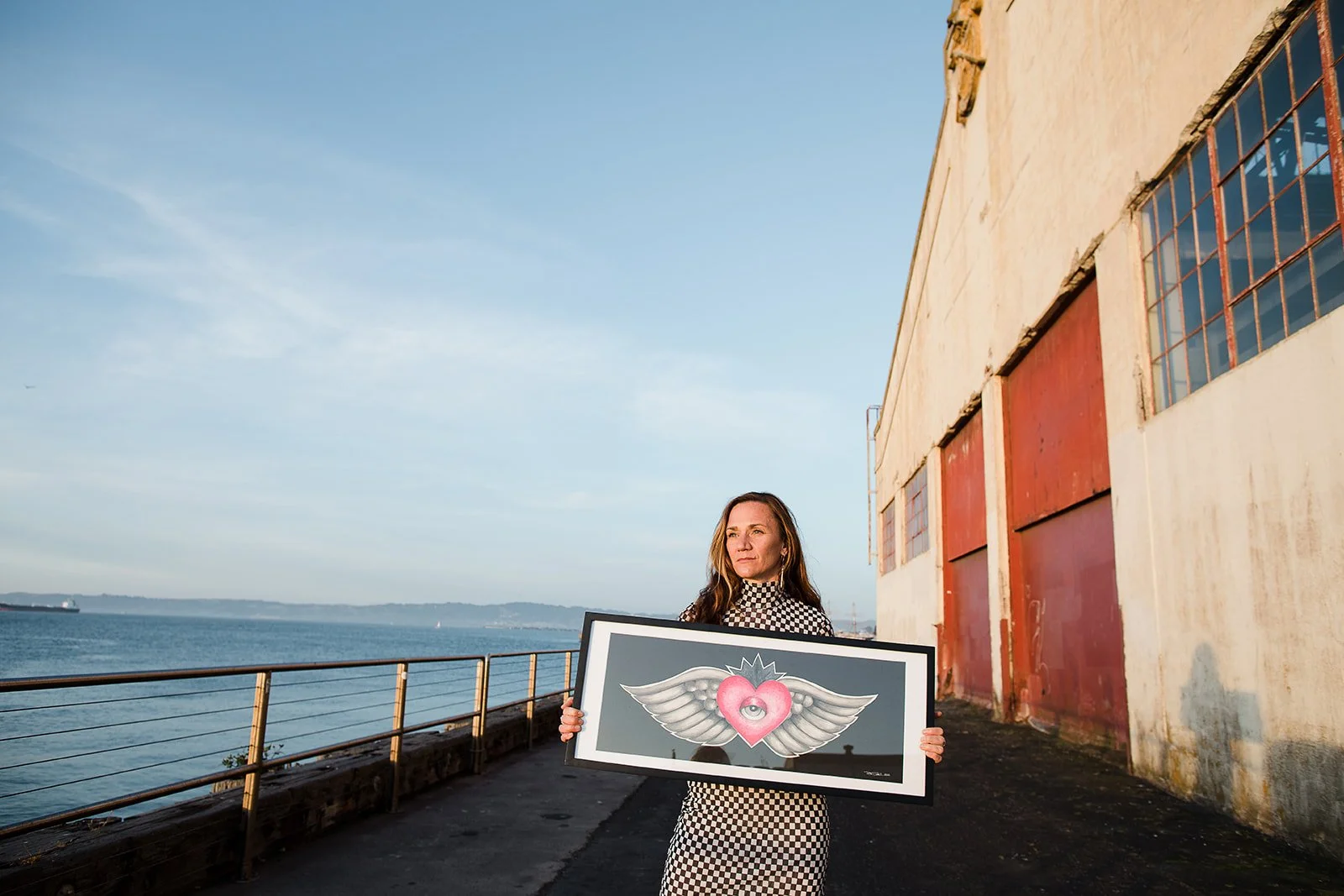 Woman reflecting during a midlife transition, exploring her inner world