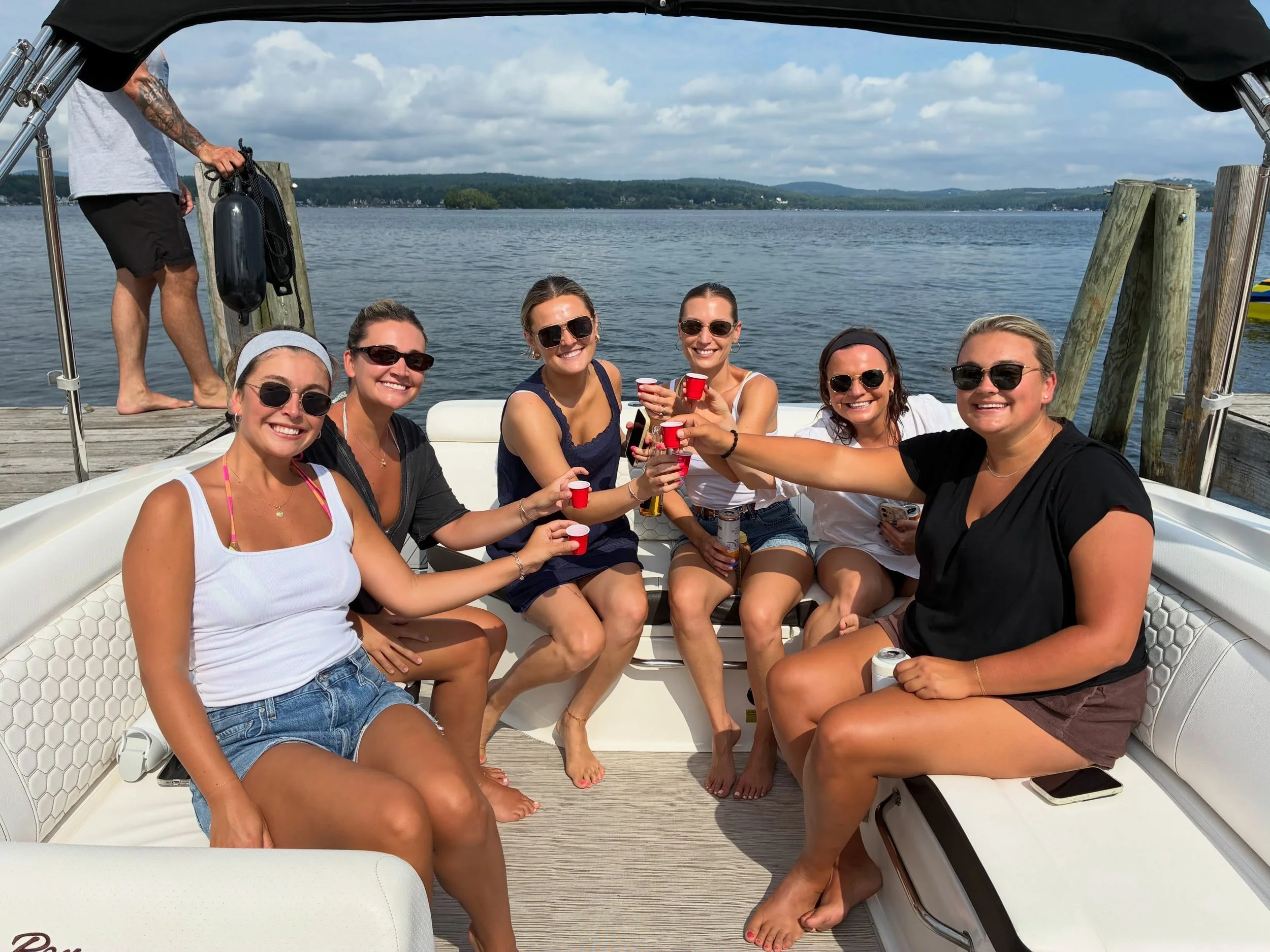 We couldn&rsquo;t have had more fun with this cousins crew! ☀️ Sand bar ✅ Beer pong ✅ Sun burns ✅