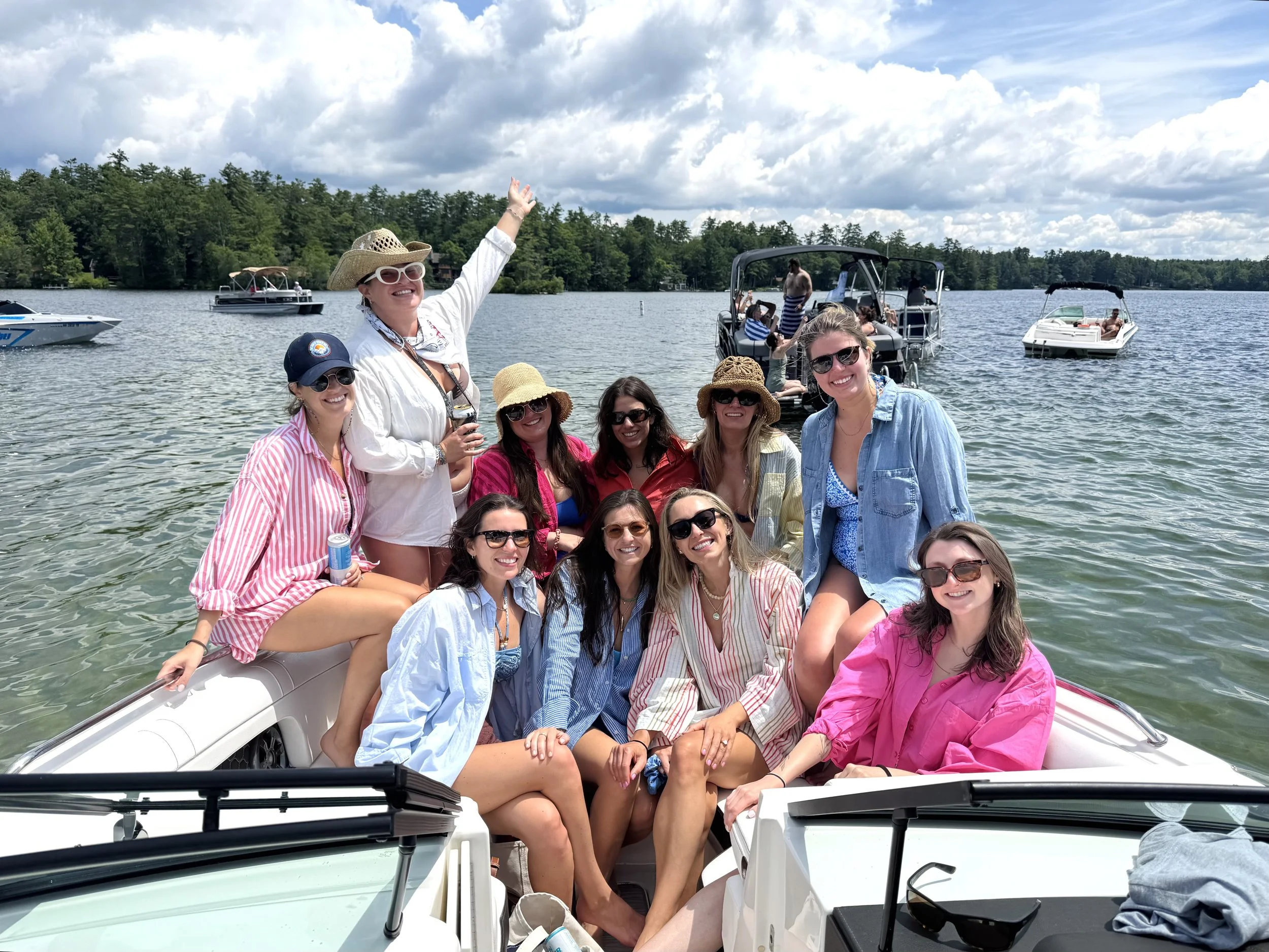 Lake Winnipesaukee bachelorette party