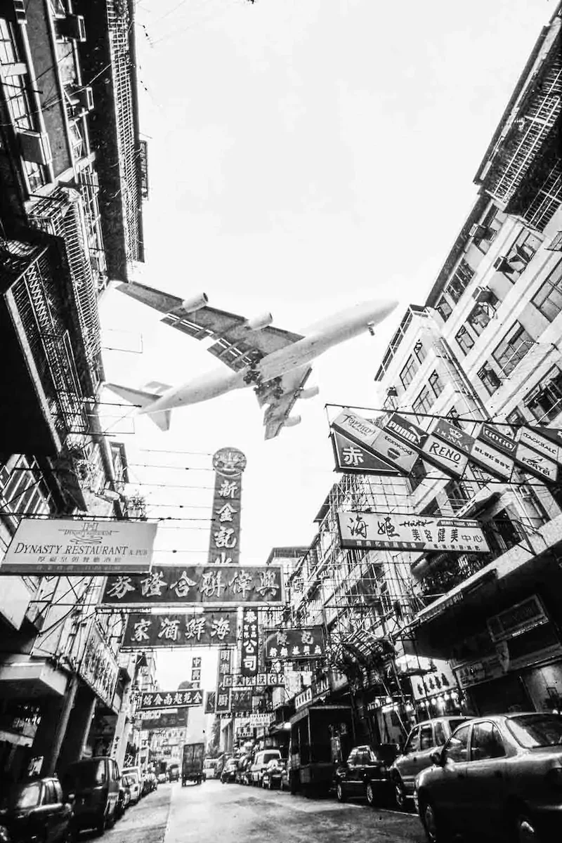 Old Kai Tak Airport 1997 Hong Kong