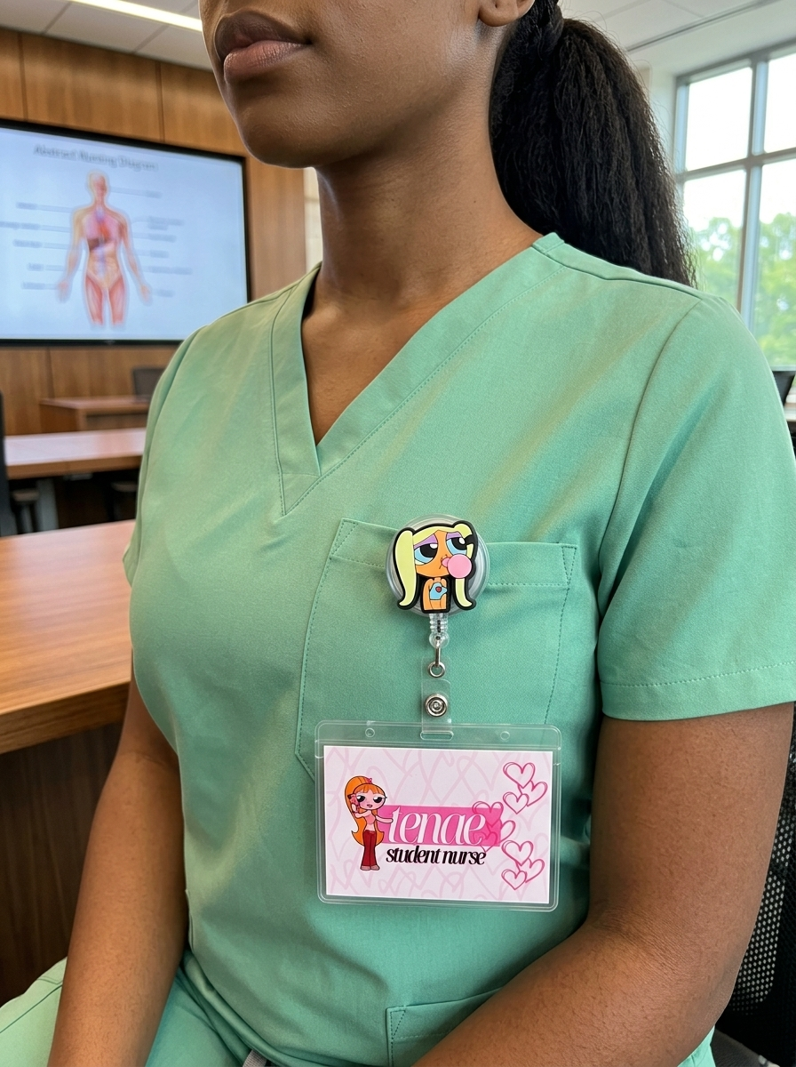 Bubblegum Girly Badge Reel