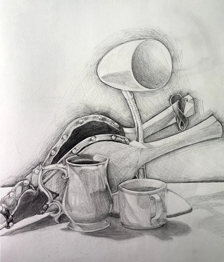 Untitled, 2022, graphite on paper