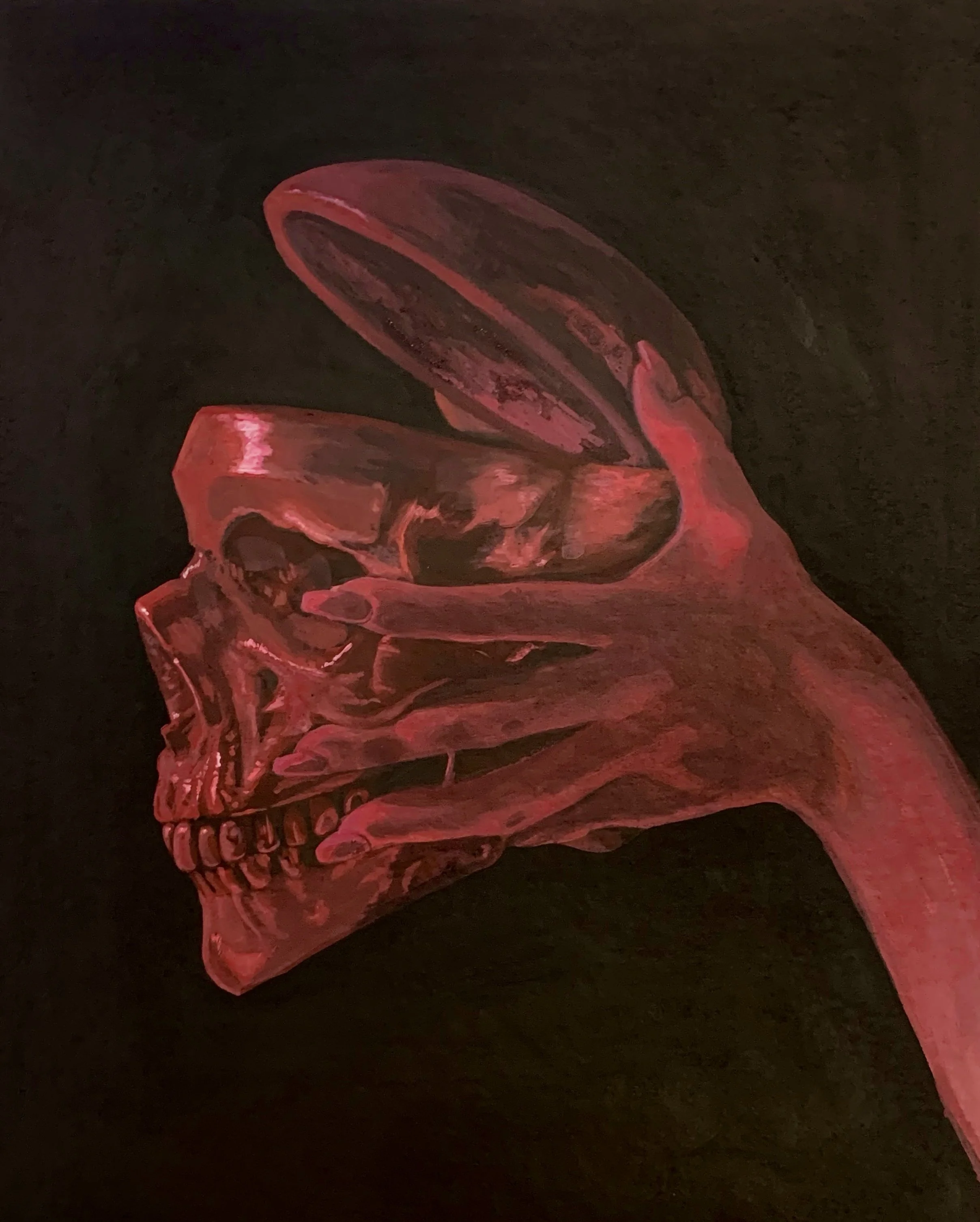 Untitled, 2023, acrylic on paper
