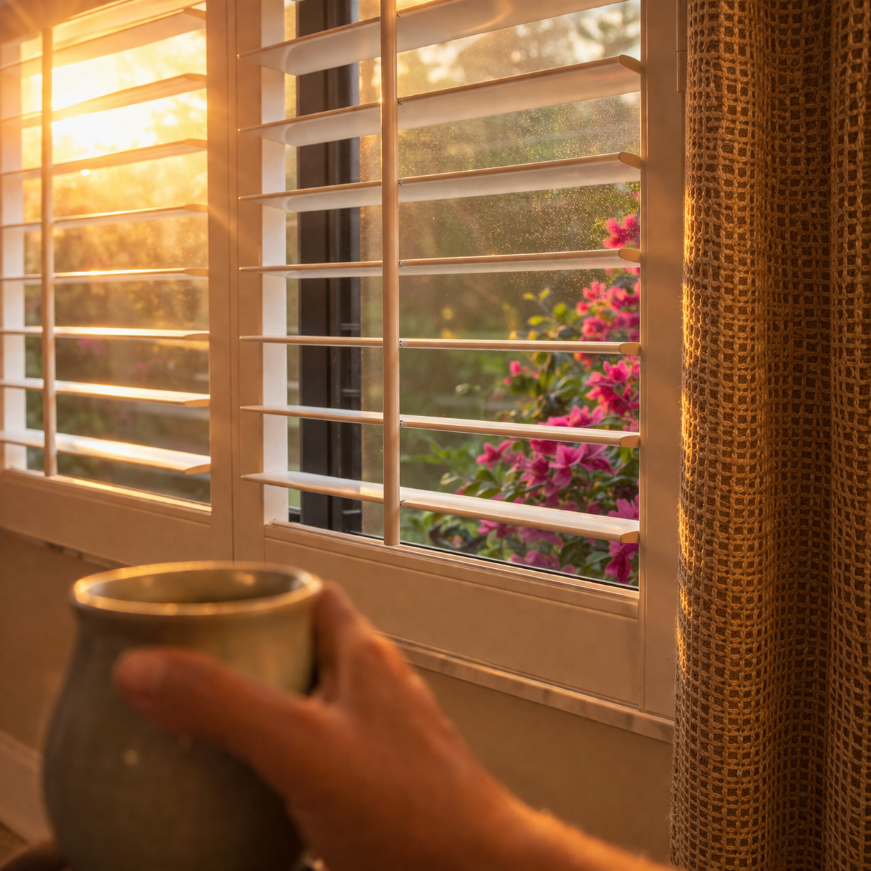 The Morning Light Finds Me