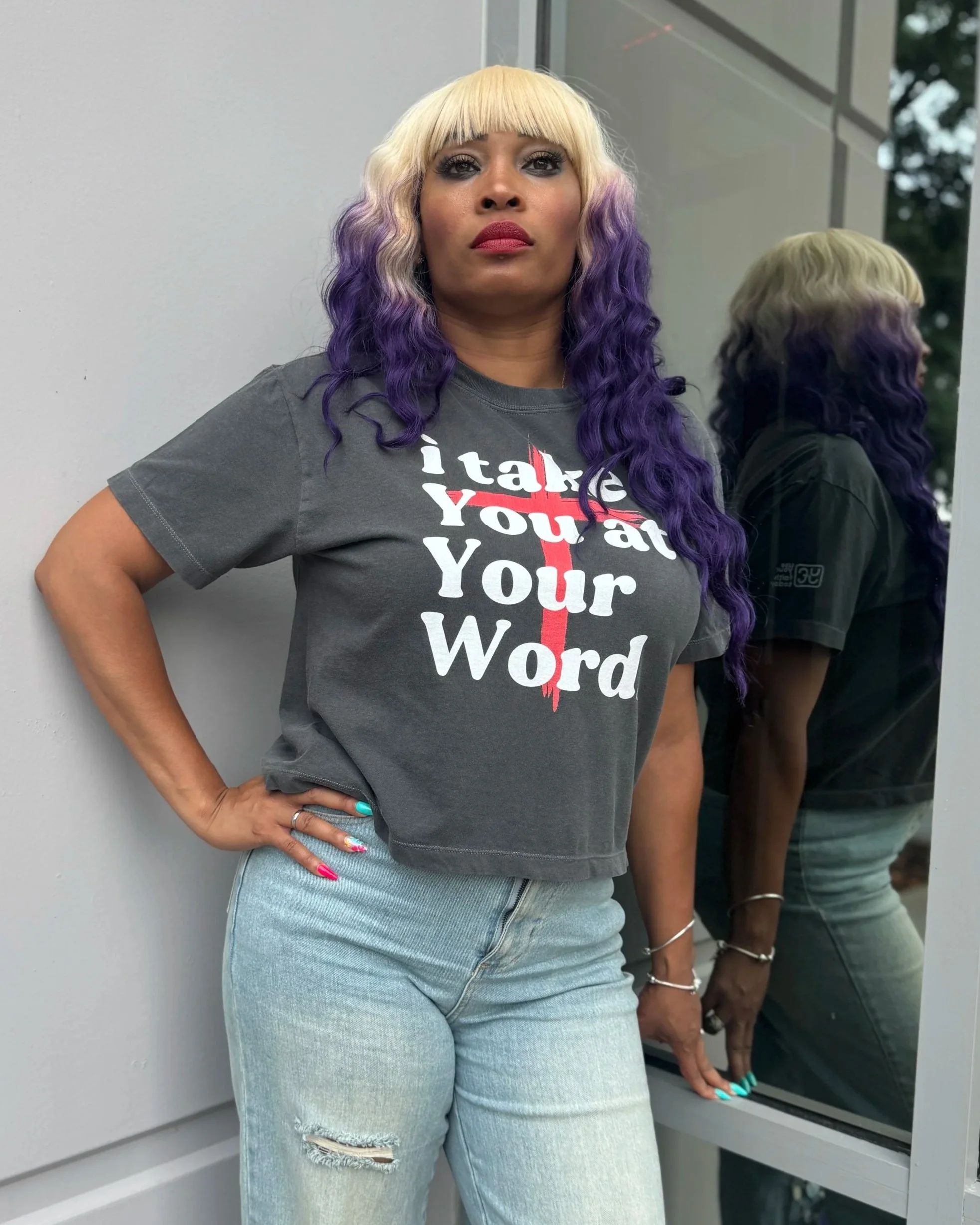 'i take You at Your Word' CropTee