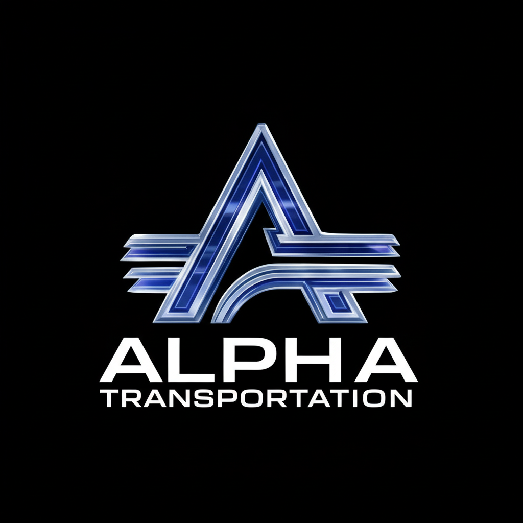 Alpha transportation Logo