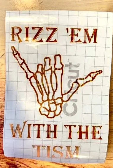 Rizz Car Decal