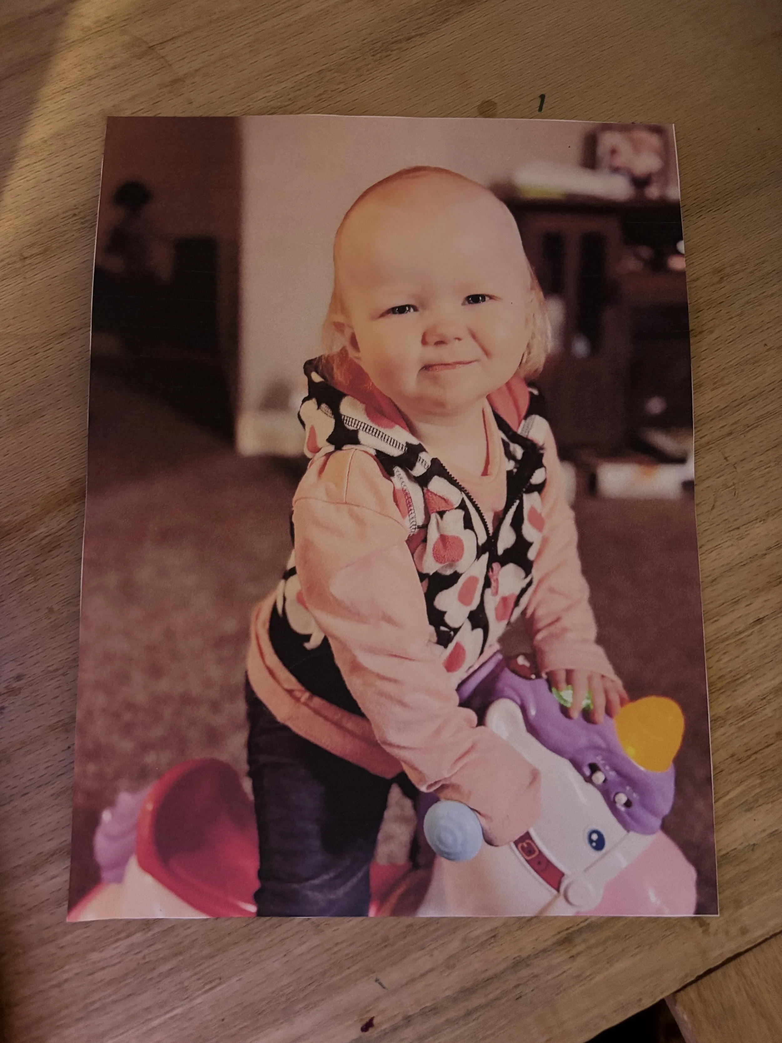 Custom photo sticker