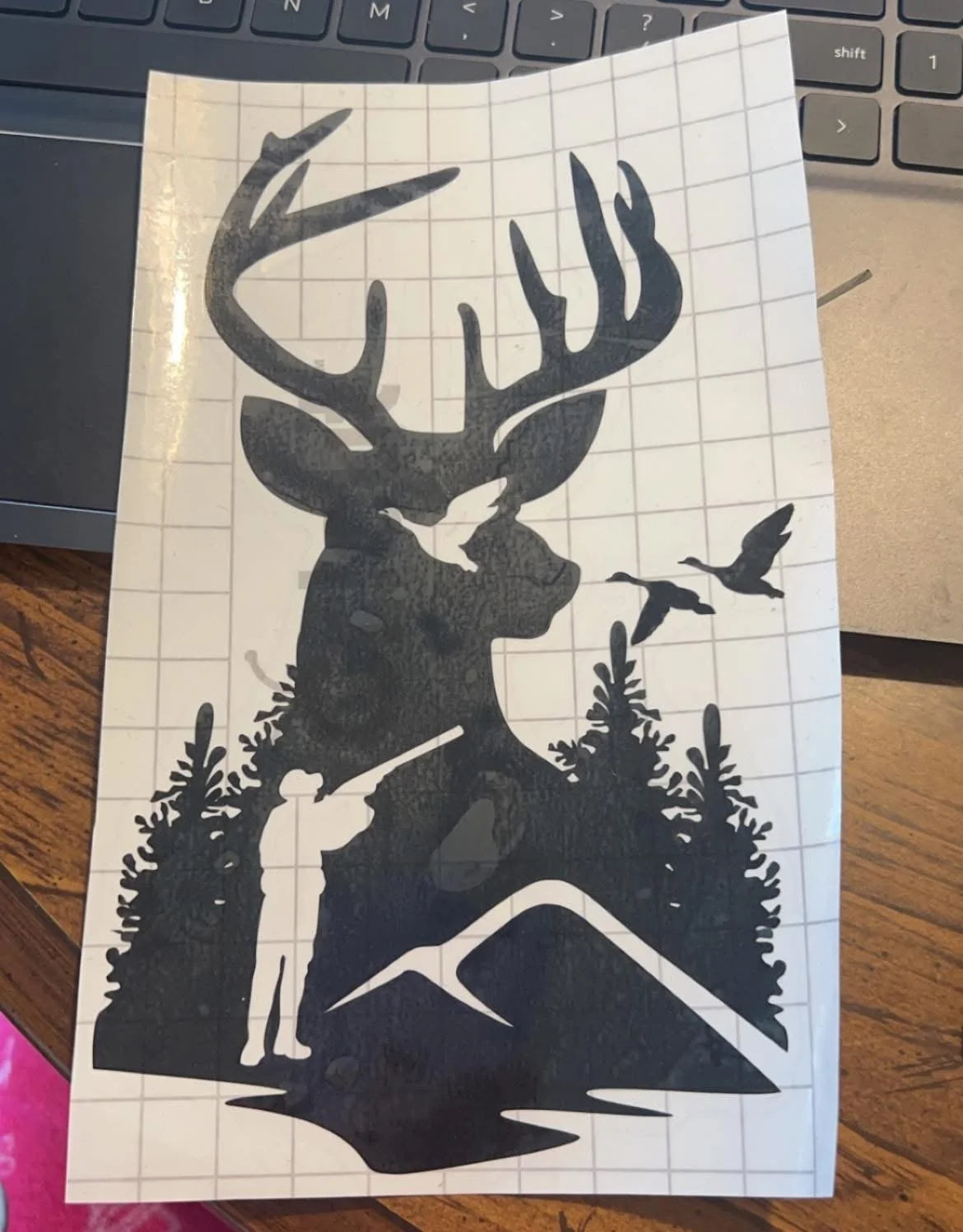 Deer Hunter decal