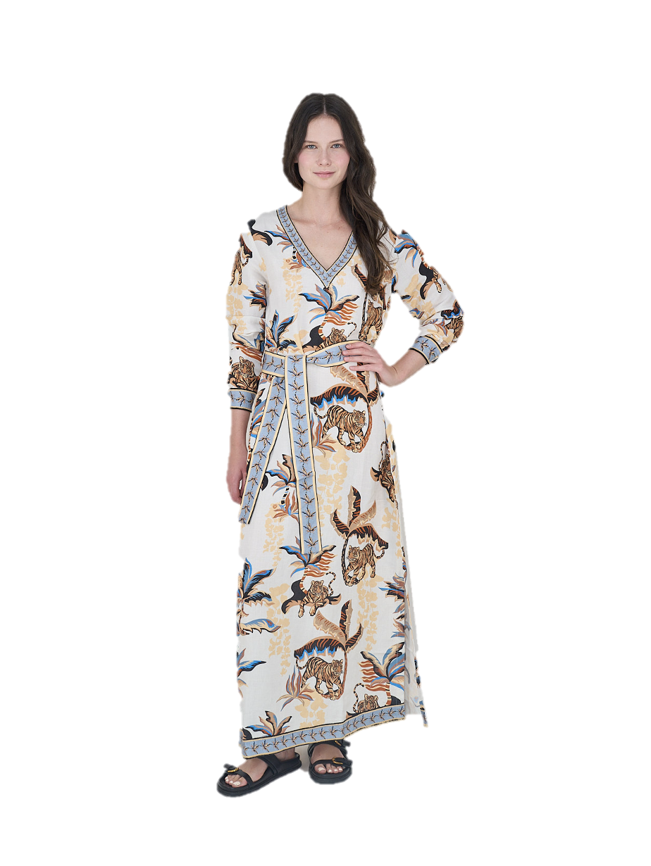 Tunic Bali Tiger White