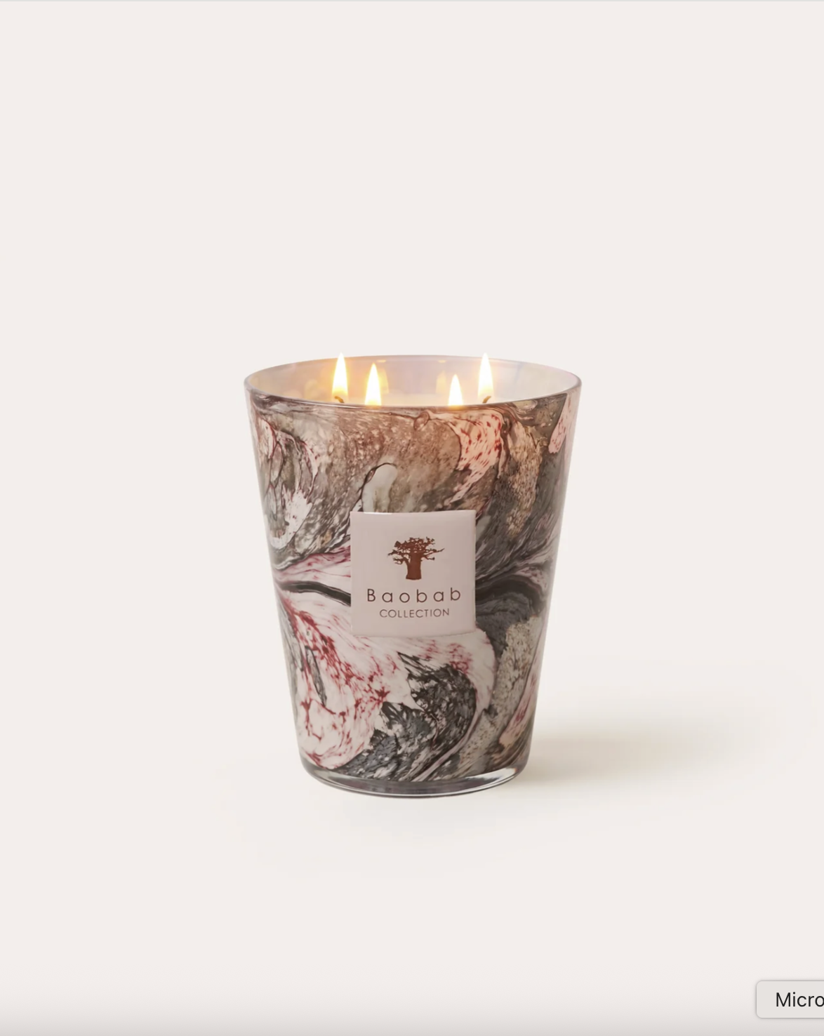 Baobab - Leaves Manon Candle Max 16