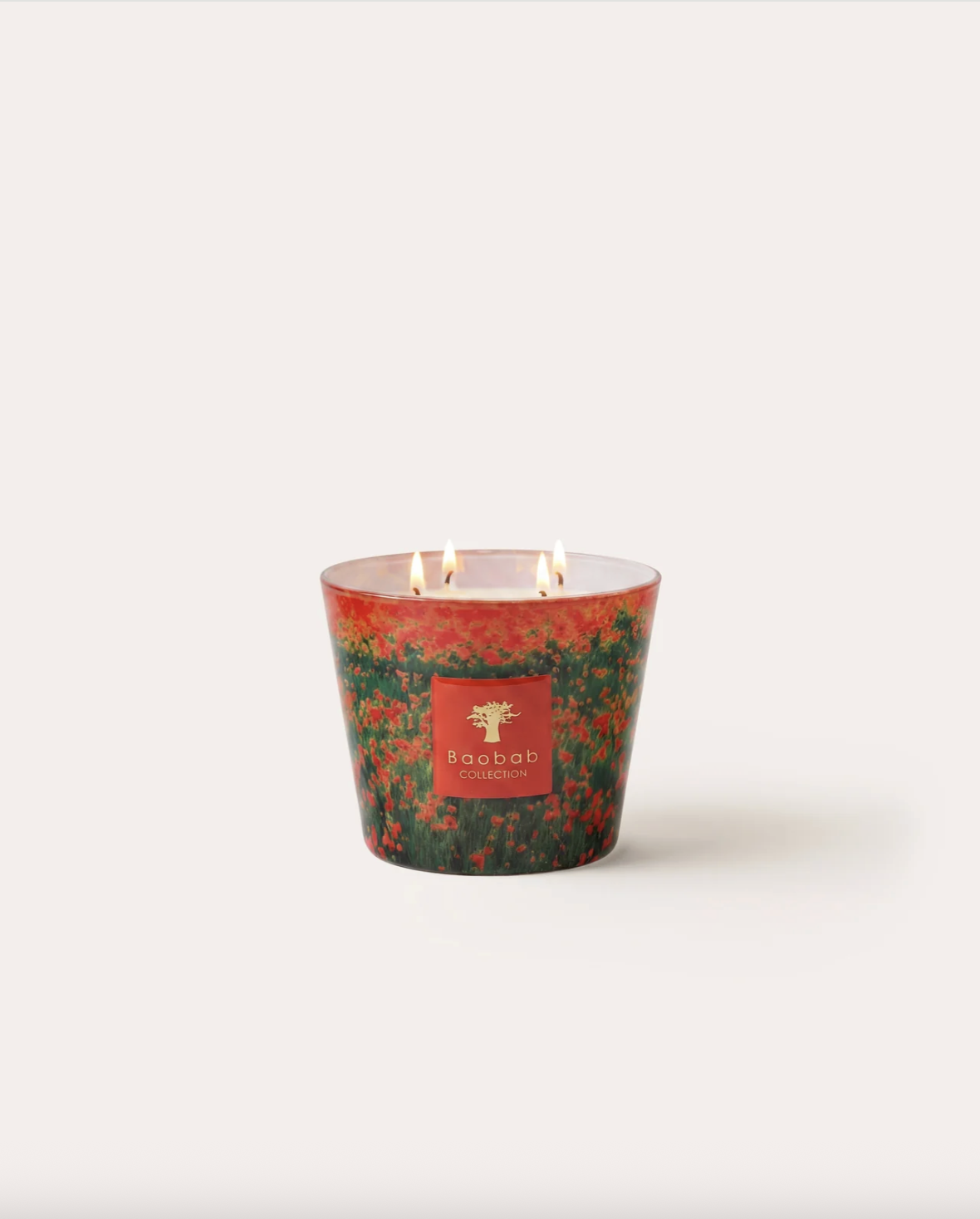 Baobab - Arty Flowers Poppies Candle Max 10