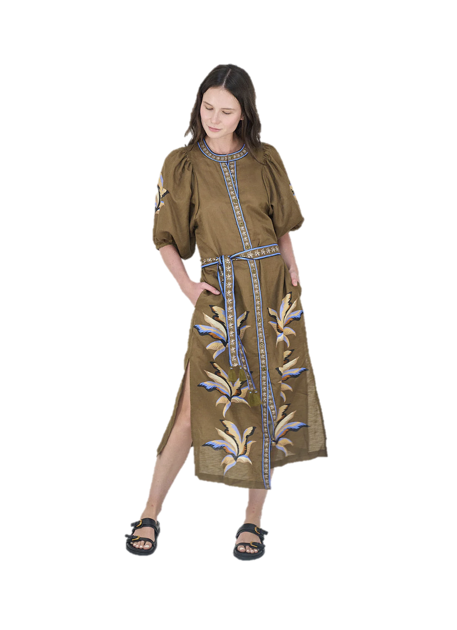 Tunic Bali Tiger Green