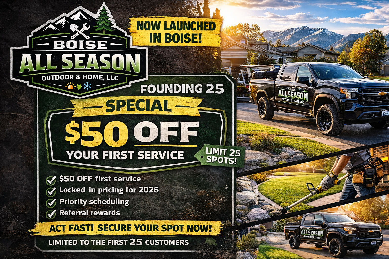 About — Boise All Season Home Outdoor & Home LLC — Boise All Season