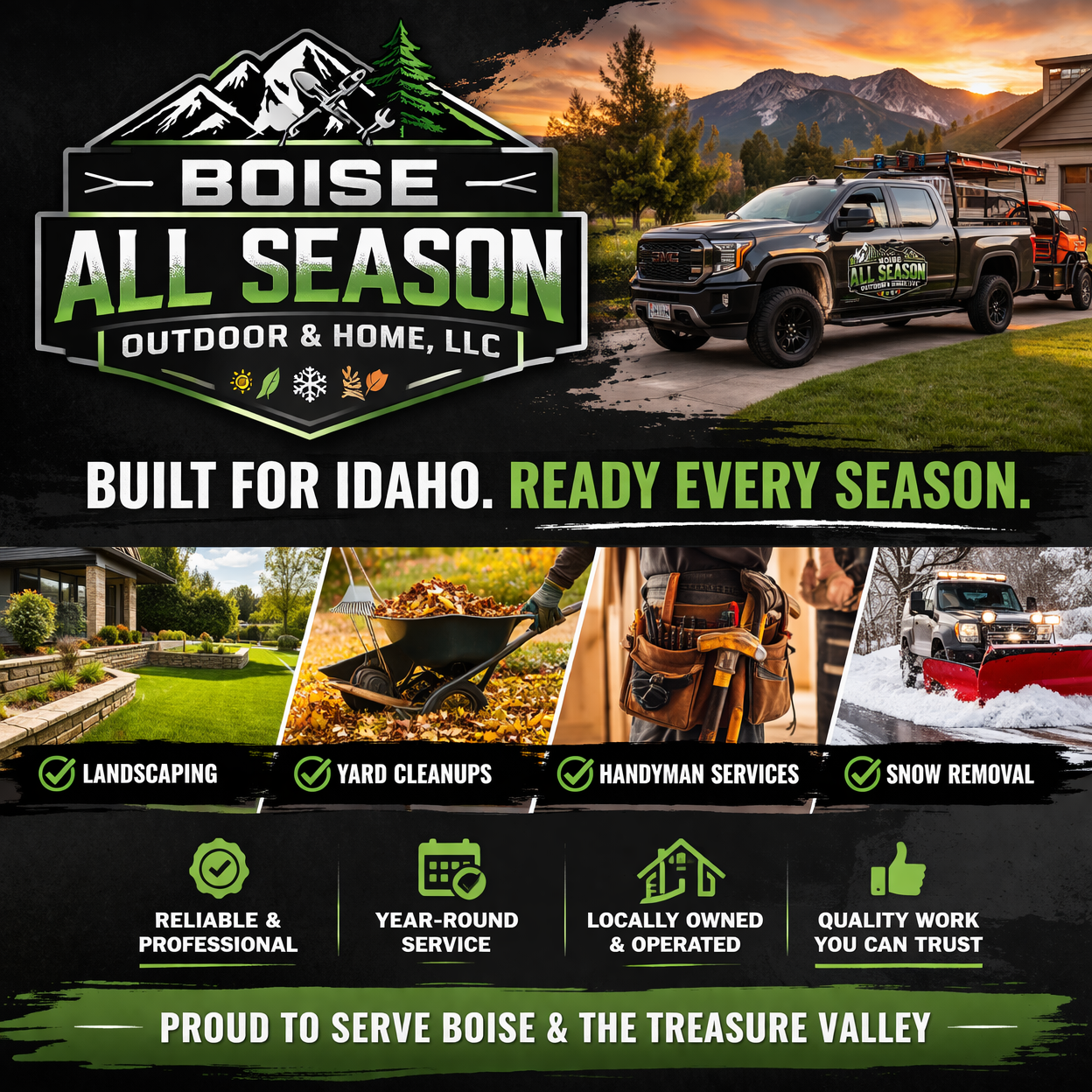 About — Boise All Season Home Outdoor & Home LLC — Boise All Season