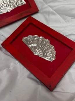 Scalloped Fan Tin Embossing No 2.