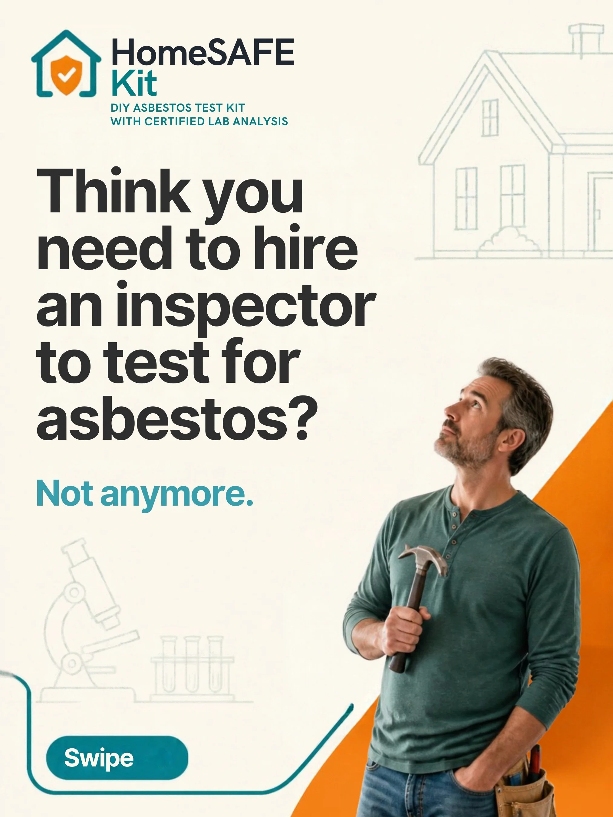 If your house was built before the 1980s, there&rsquo;s a real chance asbestos is hiding in your popcorn ceilings, floor tiles, or insulation. It&rsquo;s usually harmless when left alone, but sanding, cutting, or tearing it out can release fibers int