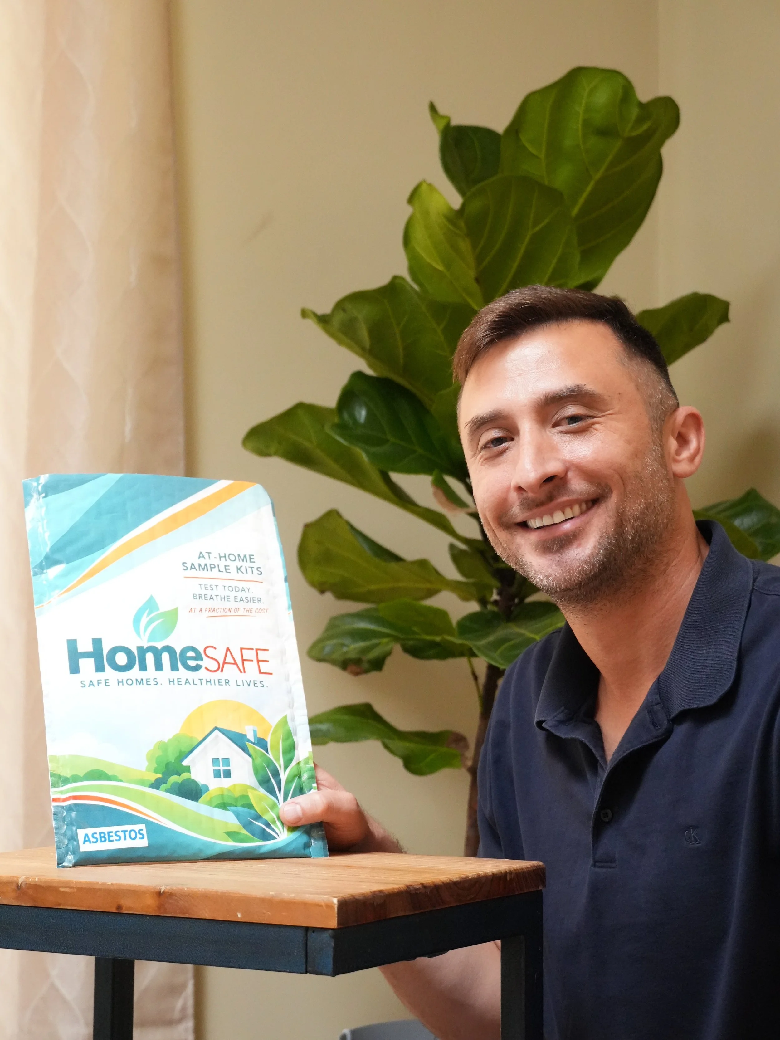 Testing for asbestos shouldn&rsquo;t have to start with an expensive home visit. 🏠👀

With the HomeSAFE&trade; At-Home Asbestos Testing Kit, you can:

✅ Collect samples yourself at home
📦 Ship them directly to the lab
🔬 Get professional laboratory