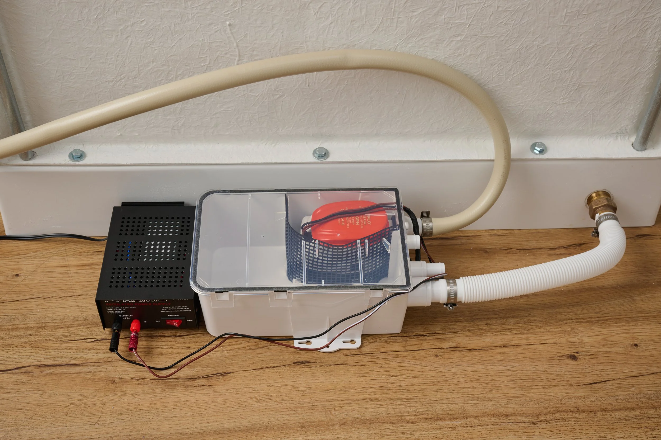 Shower Anyplace Automatic Pump System