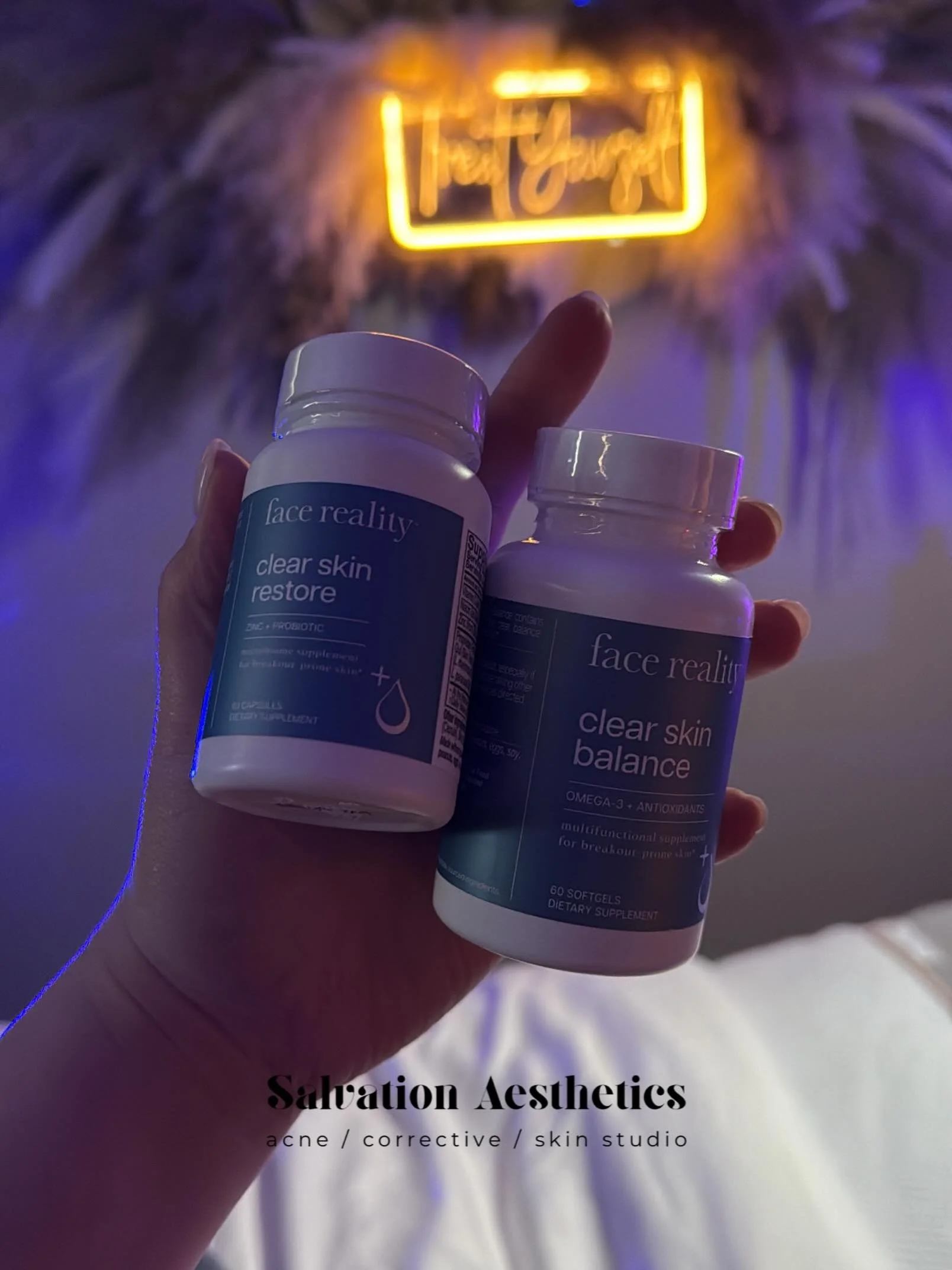 Clear skin isn&rsquo;t just topical. 🔬

Meet your inside-out duo:
🪩 Clear Skin Restore &mdash; Zinc + probiotic to support skin healing, reduce inflammation, and balance the gut (because gut health = skin health, every time).
🪩 Clear Skin Balance 