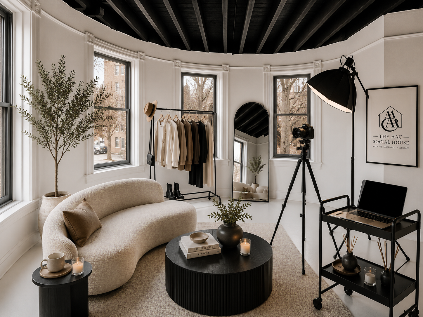 The Bay on North Charles | Signature Space
Perfect for personal branding sessions, product photography, lifestyle content, and creative video shoots. Minimum (2) Hours per session. *Styled Inspiration*