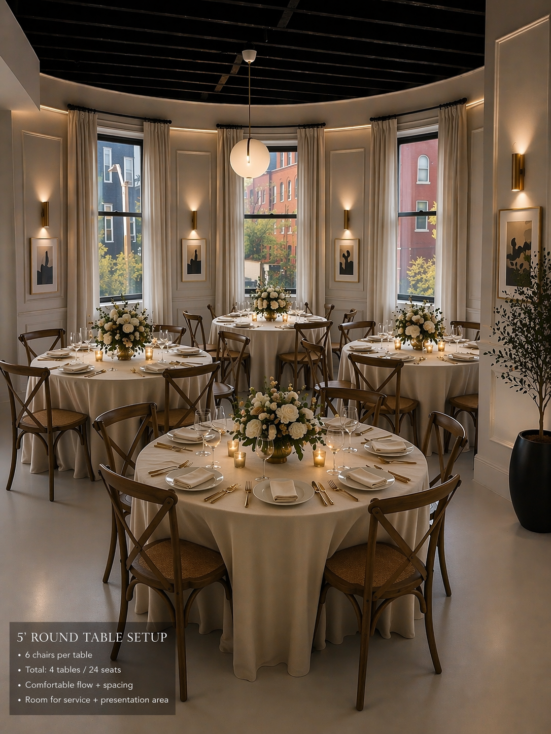 The Bay on North Charles | Private Dinner for 25ppl 
