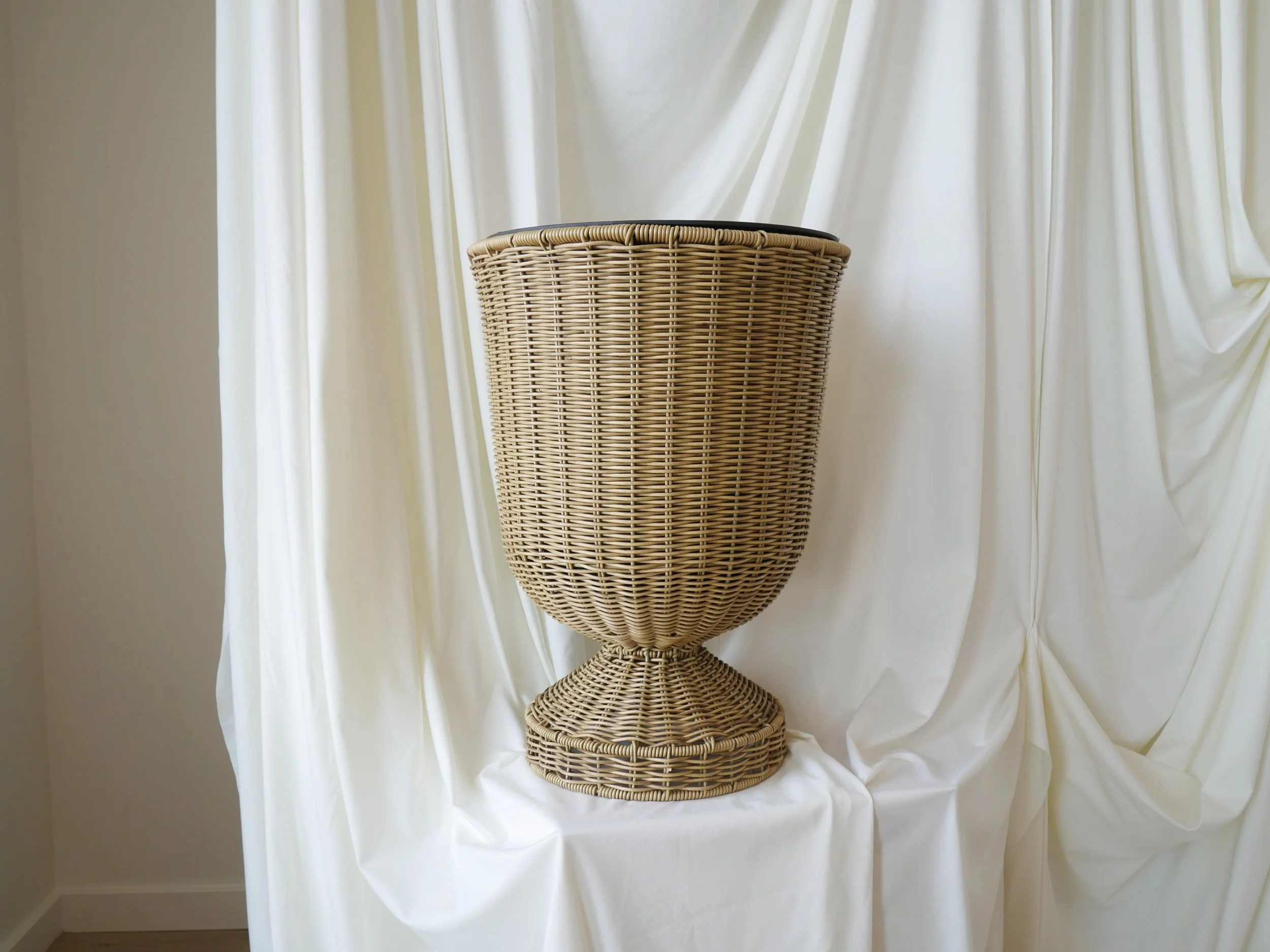 Wicker Basket Planters