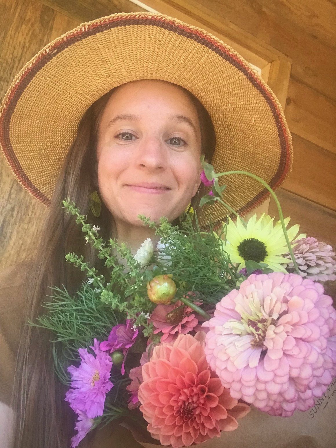 Local flower farming in Redding California