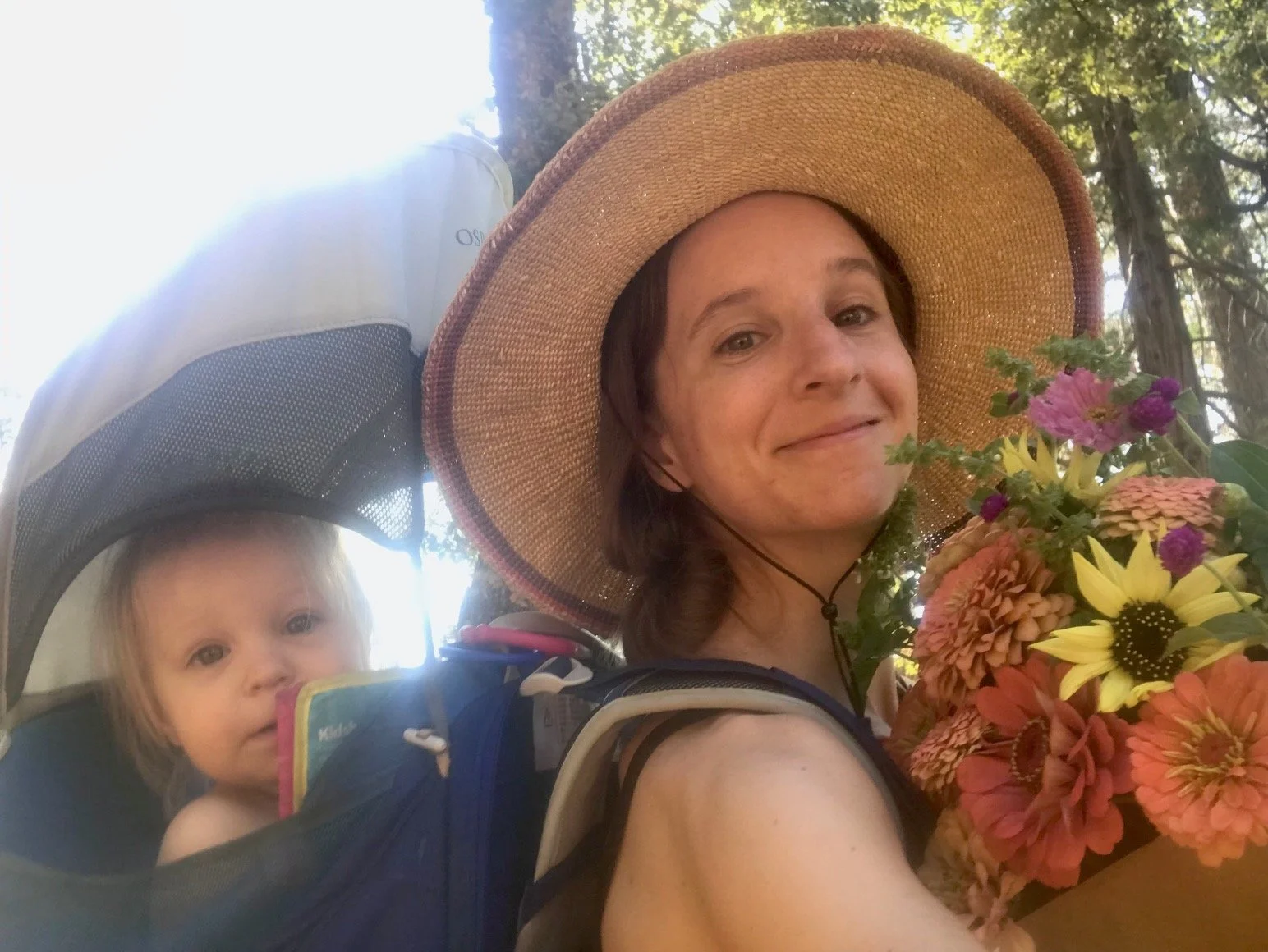 Flower farmer in Northern California