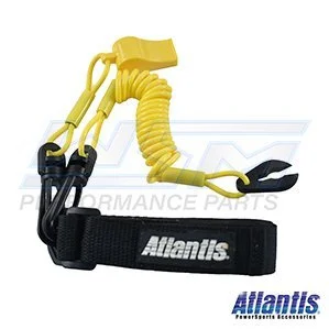 Lanyard with Whistle, Standard; Yamaha Dark Yellow