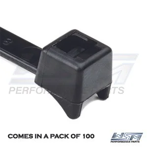 Cable Ties, Radius Head 8'' 100 Per Pack